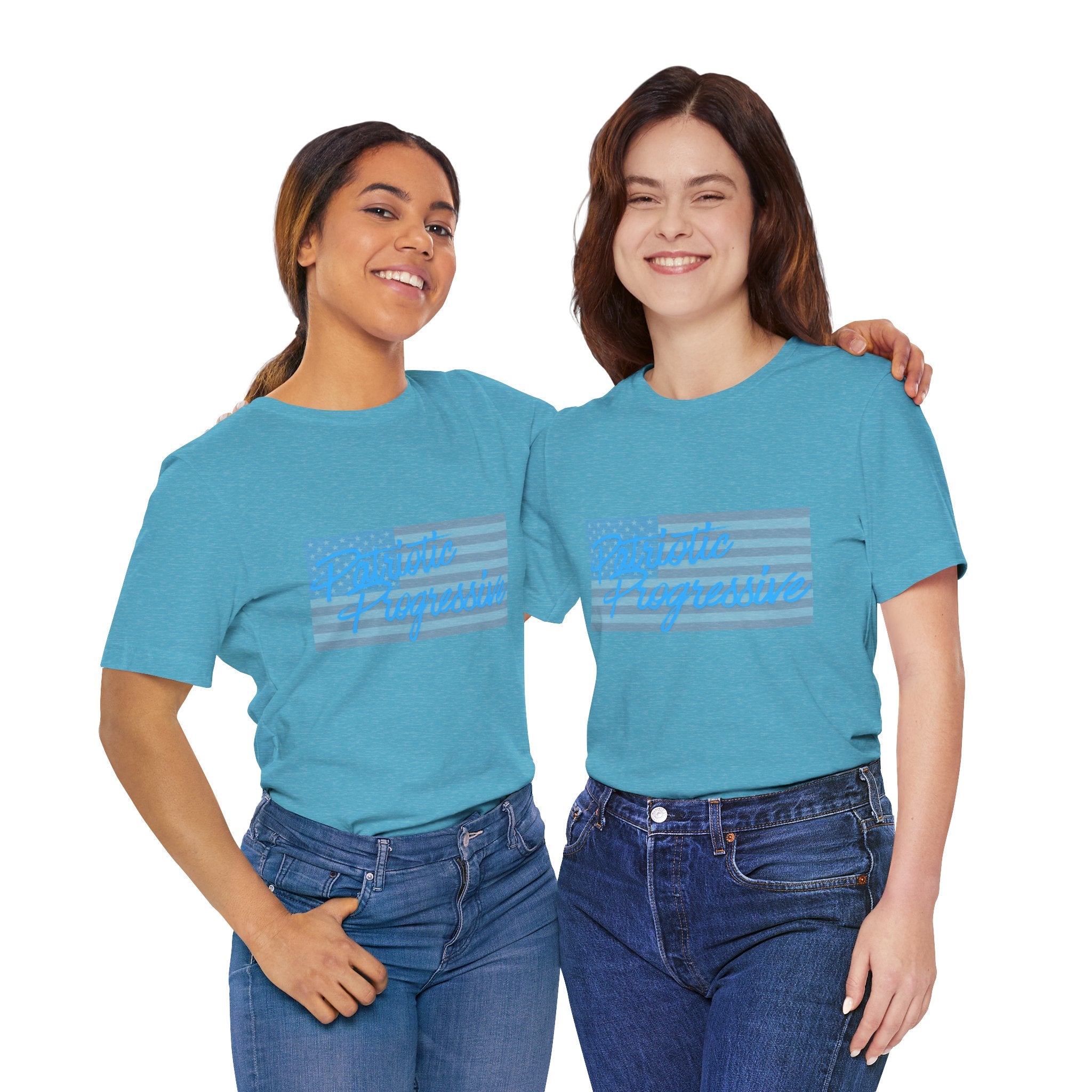Patriotic Progressive Tee — "We Have More In Common Than You Think, Leftists Love This Country Too" Graphic T-Shirt