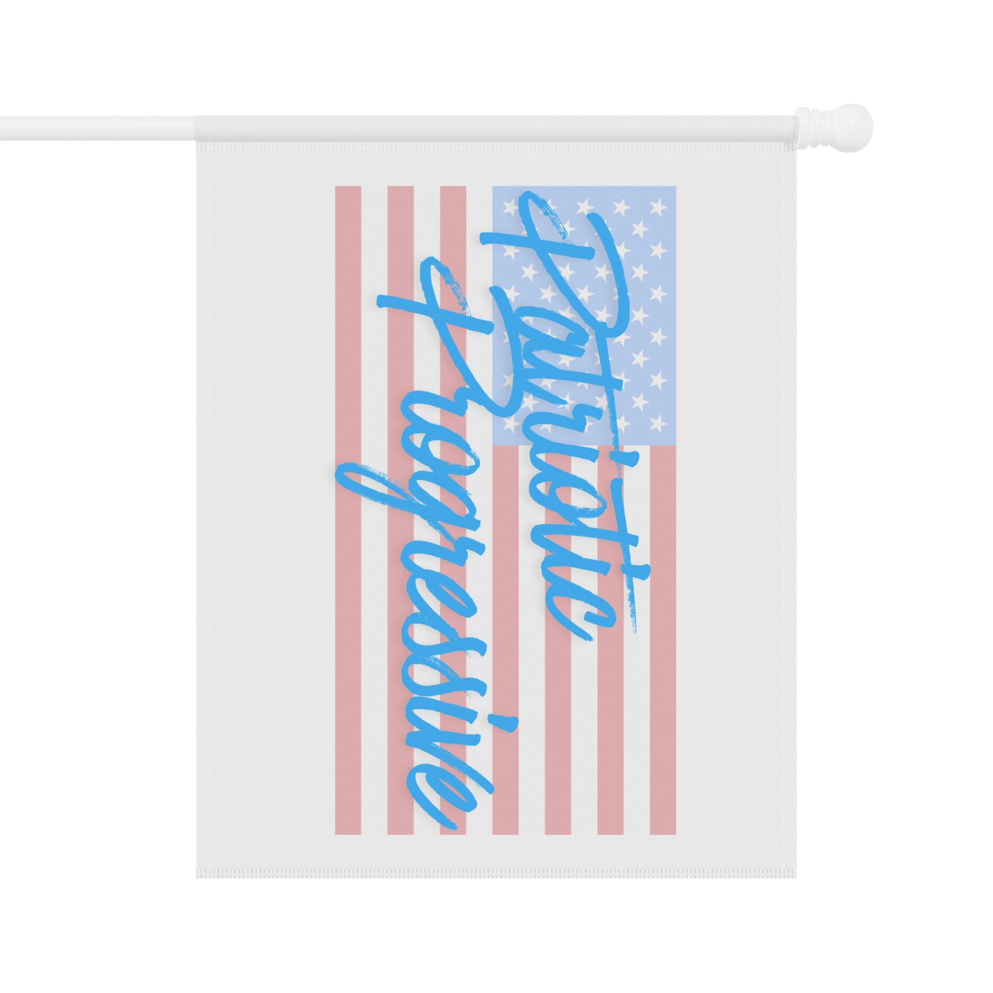 Patriotic Progressive Garden Flag – American Flag House Banner