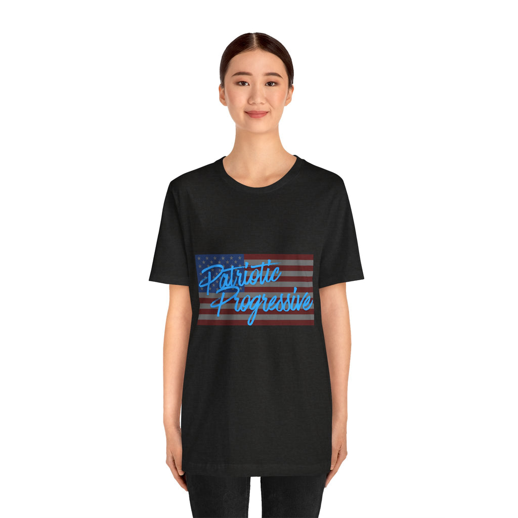 Patriotic Progressive Tee — "We Have More In Common Than You Think, Leftists Love This Country Too" Graphic T-Shirt