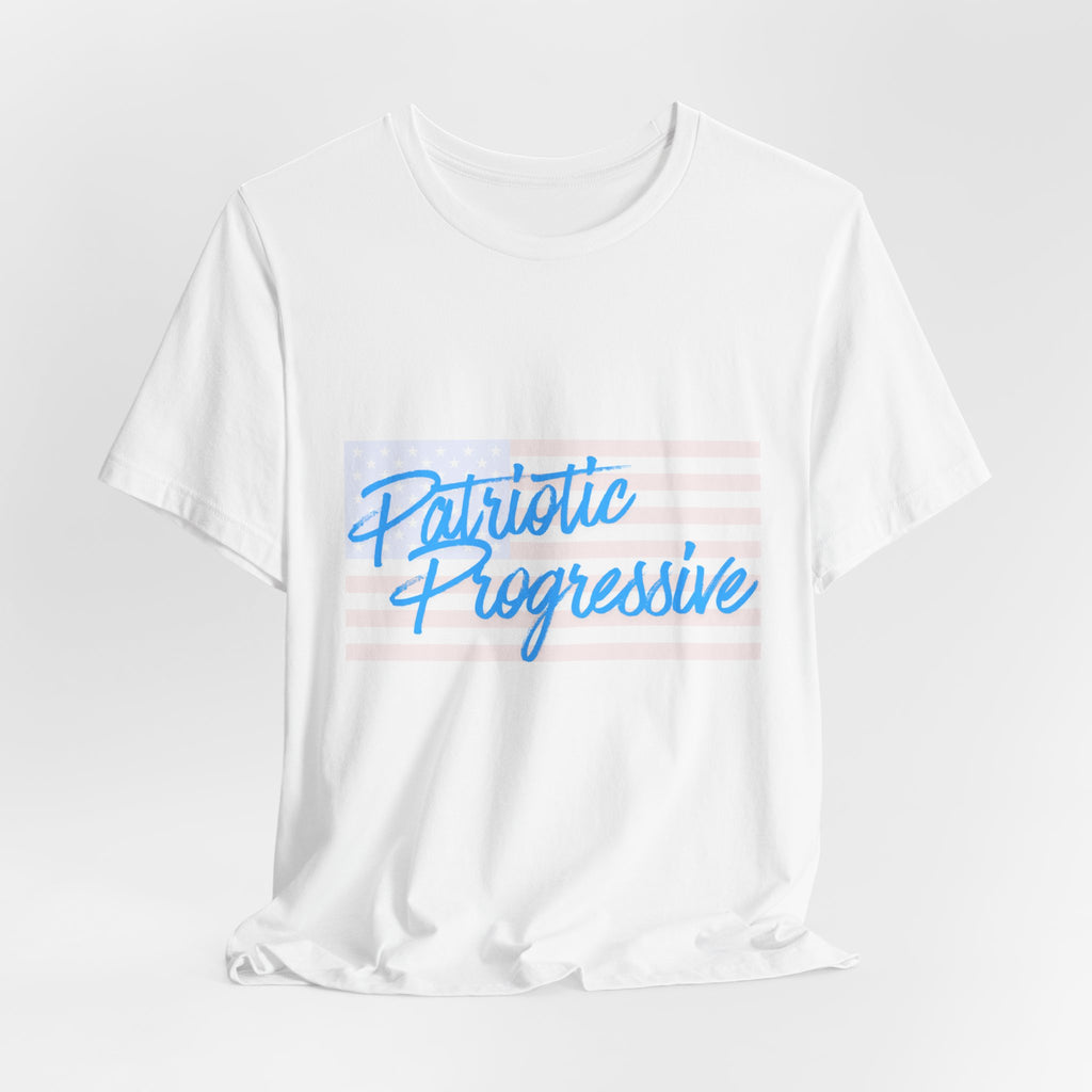 Patriotic Progressive Tee — "We Have More In Common Than You Think, Leftists Love This Country Too" Graphic T-Shirt