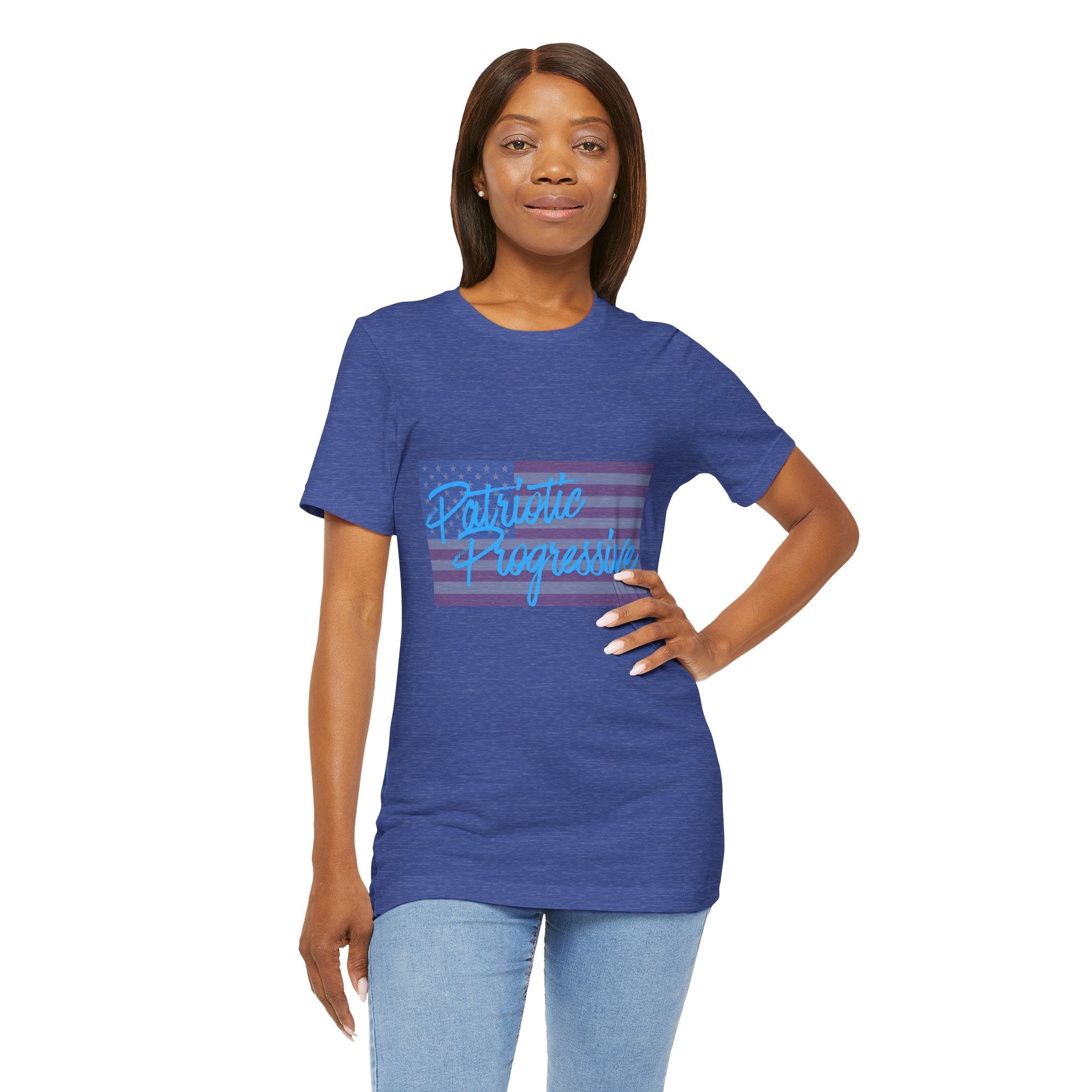 Patriotic Progressive Tee — "We Have More In Common Than You Think, Leftists Love This Country Too" Graphic T-Shirt