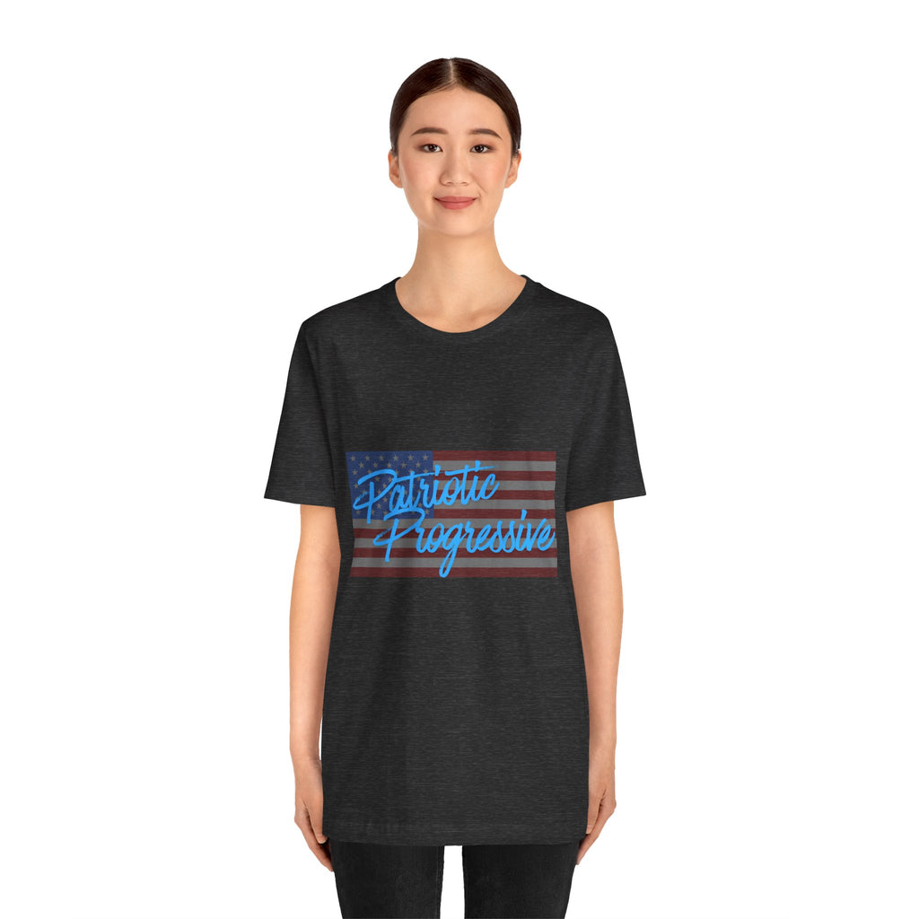 Patriotic Progressive Tee — "We Have More In Common Than You Think, Leftists Love This Country Too" Graphic T-Shirt