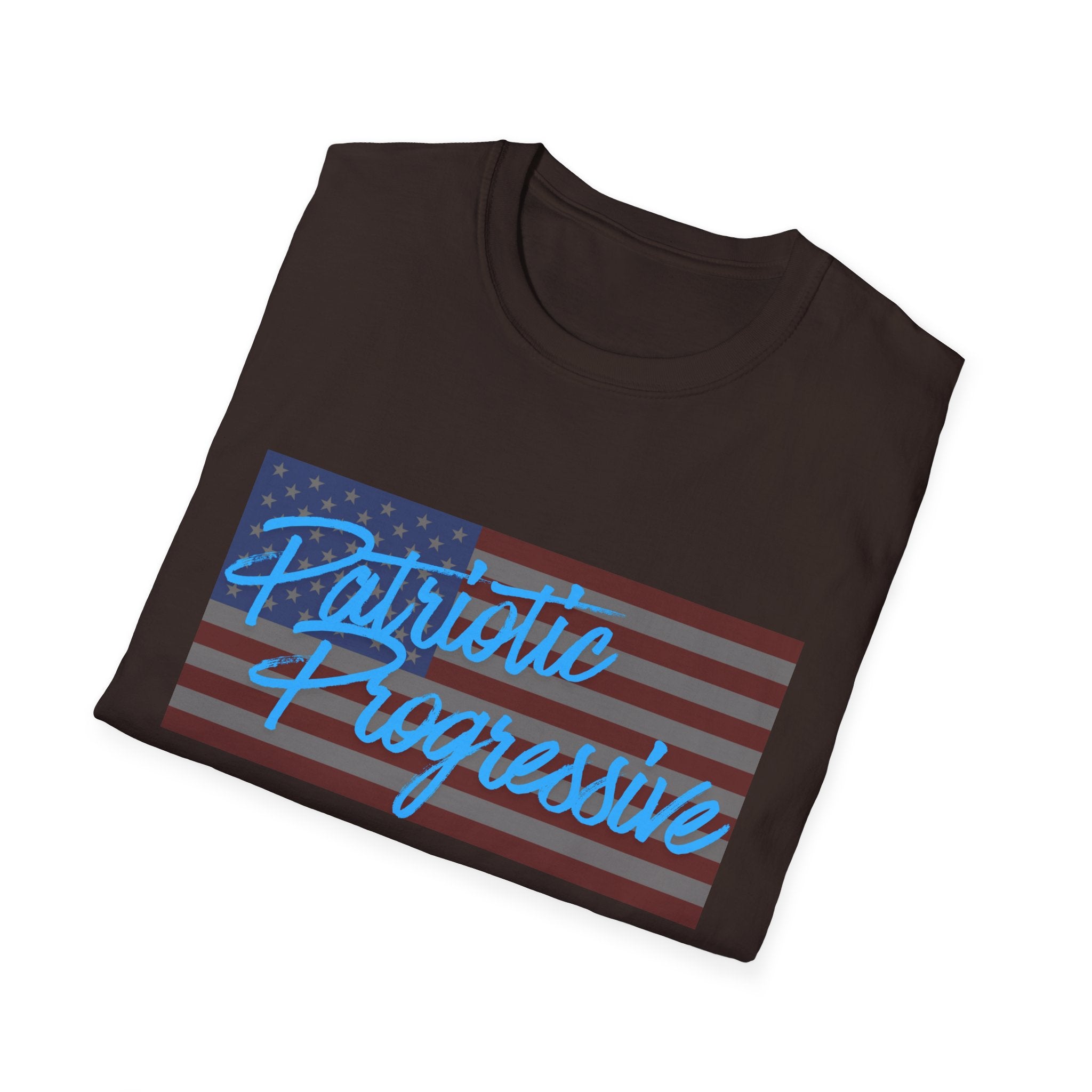 Patriotic Progressive / Armed Leftists Graphic T‑Shirt – Pro‑Gun Control Progressive Political Tee
