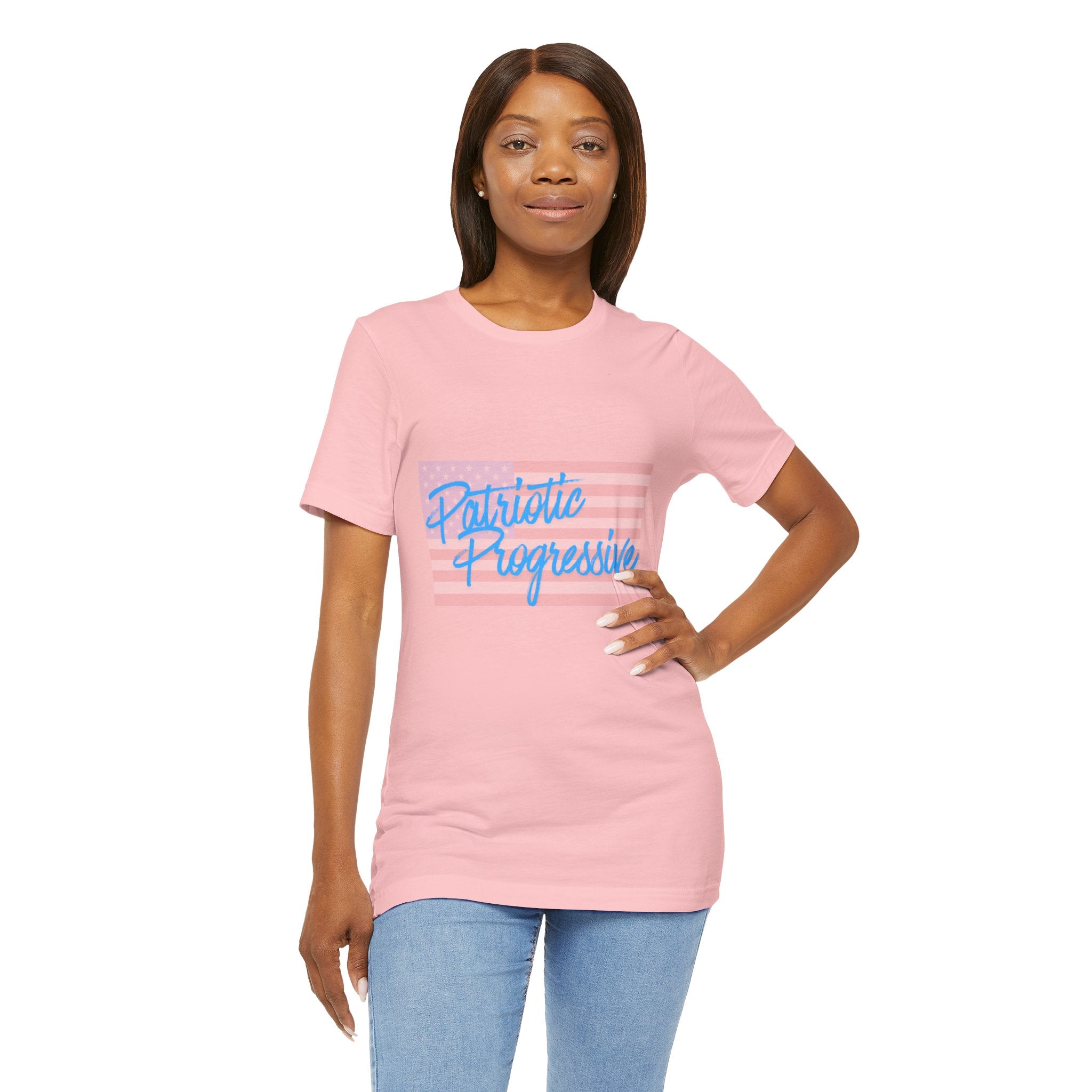 Patriotic Progressive Tee — "We Have More In Common Than You Think, Leftists Love This Country Too" Graphic T-Shirt