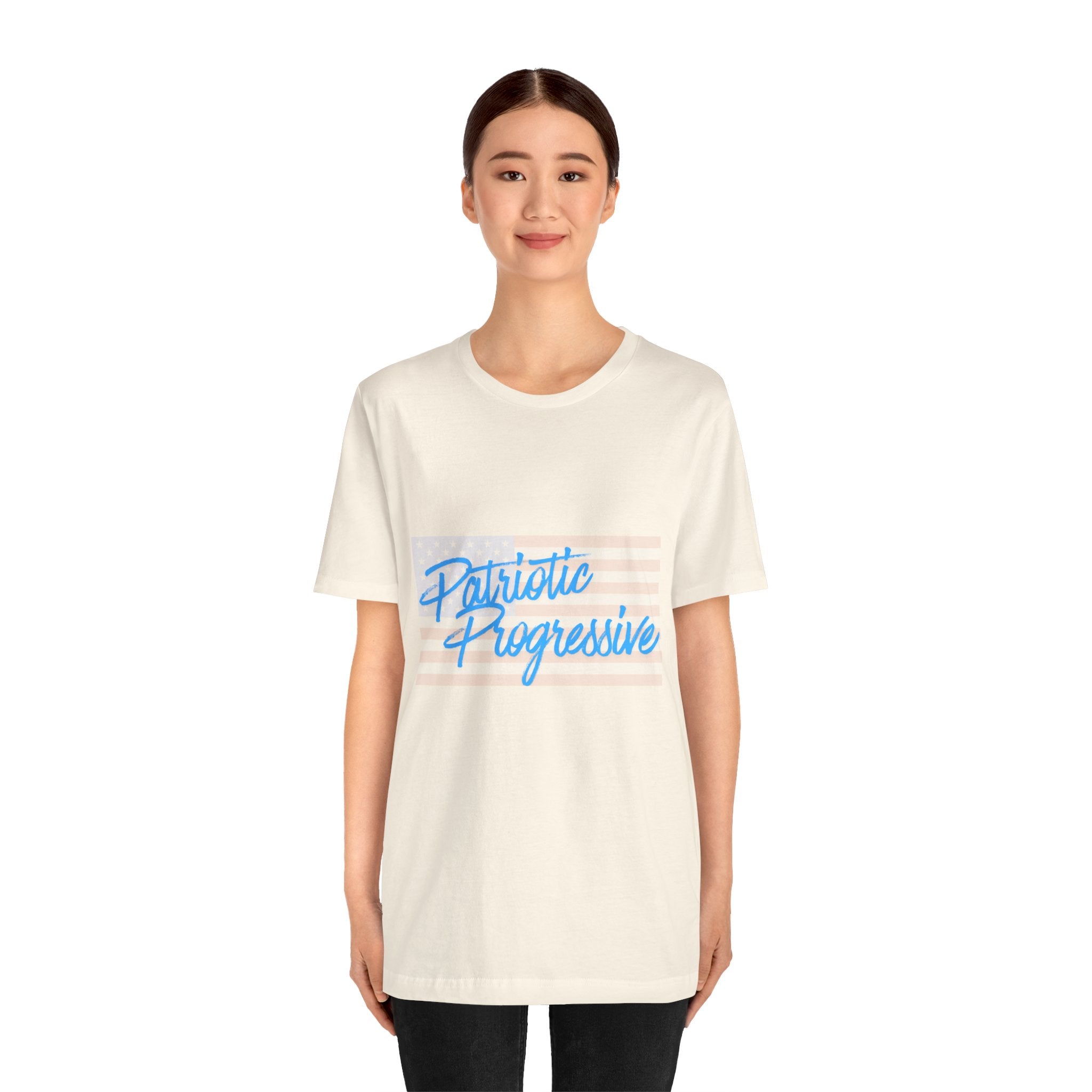 Patriotic Progressive Tee — "We Have More In Common Than You Think, Leftists Love This Country Too" Graphic T-Shirt