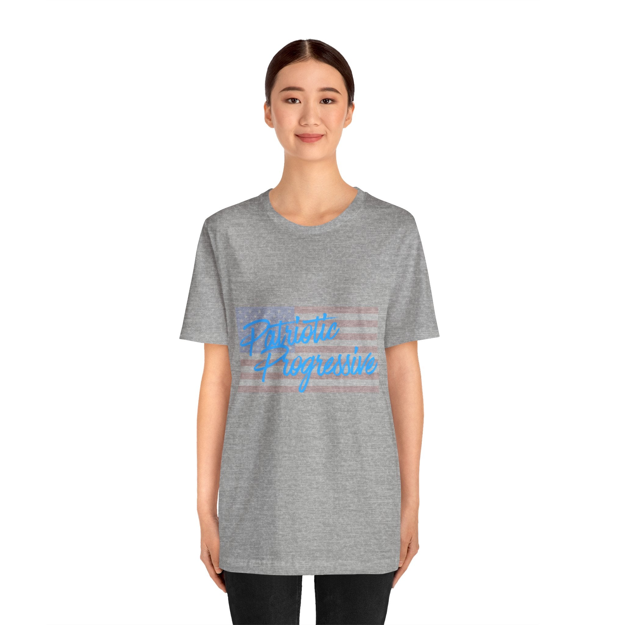 Patriotic Progressive Tee — "We Have More In Common Than You Think, Leftists Love This Country Too" Graphic T-Shirt