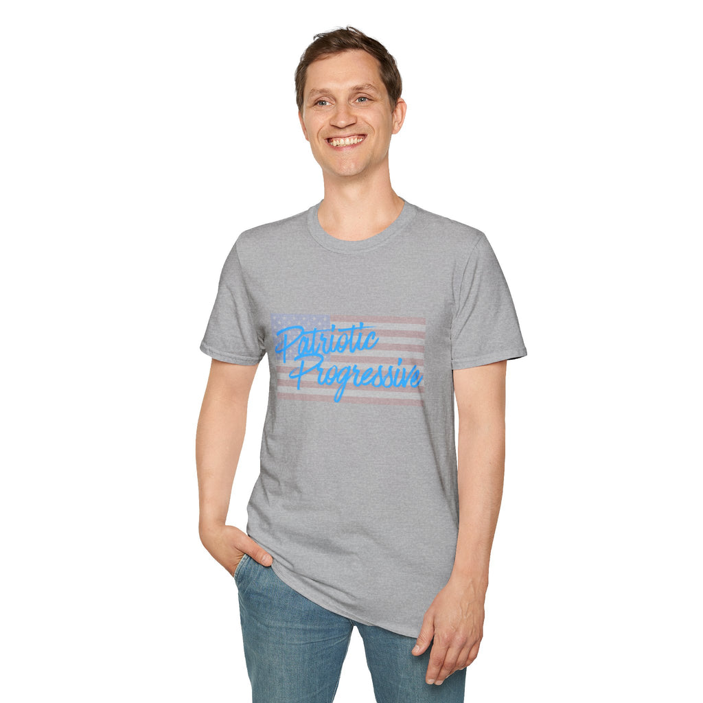 Patriotic Progressive T-Shirt — “Protect Our Planet” Environmental Activist Tee