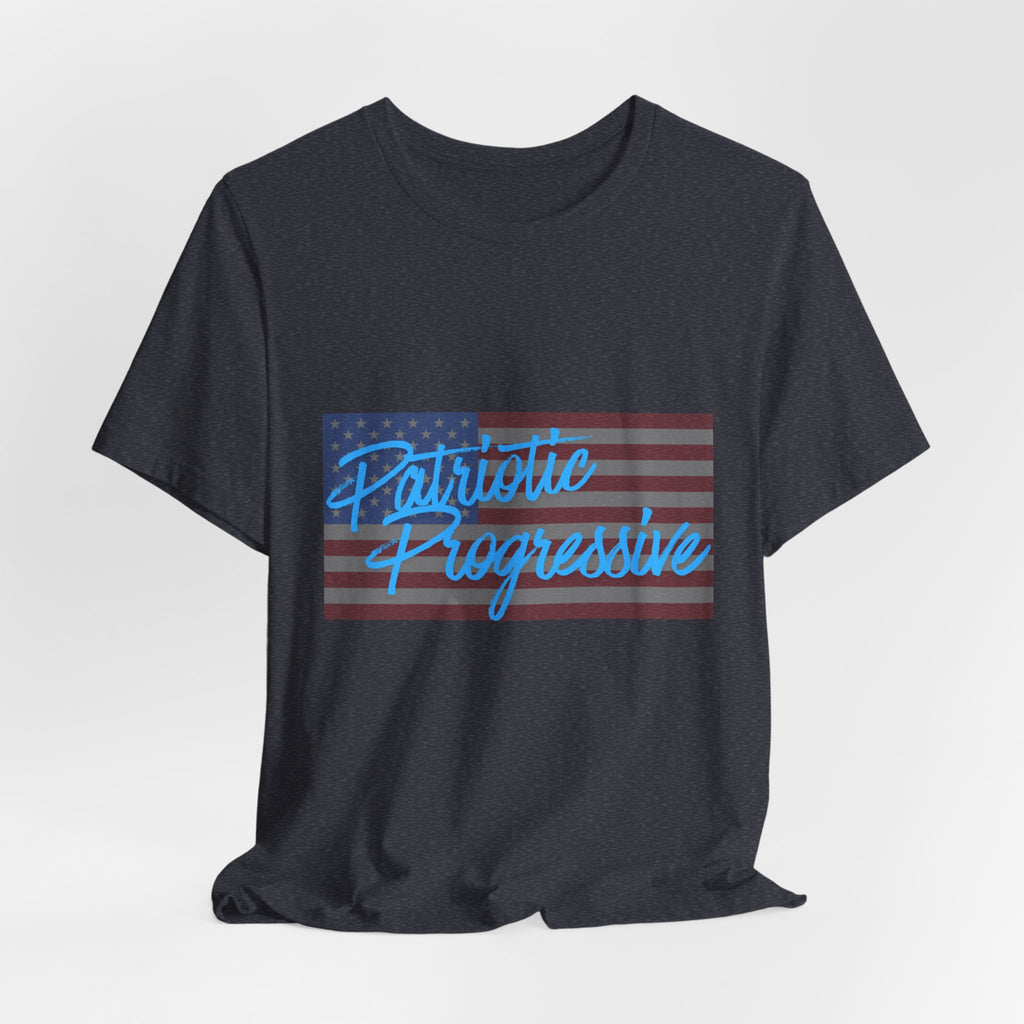 Patriotic Progressive Tee — "We Have More In Common Than You Think, Leftists Love This Country Too" Graphic T-Shirt