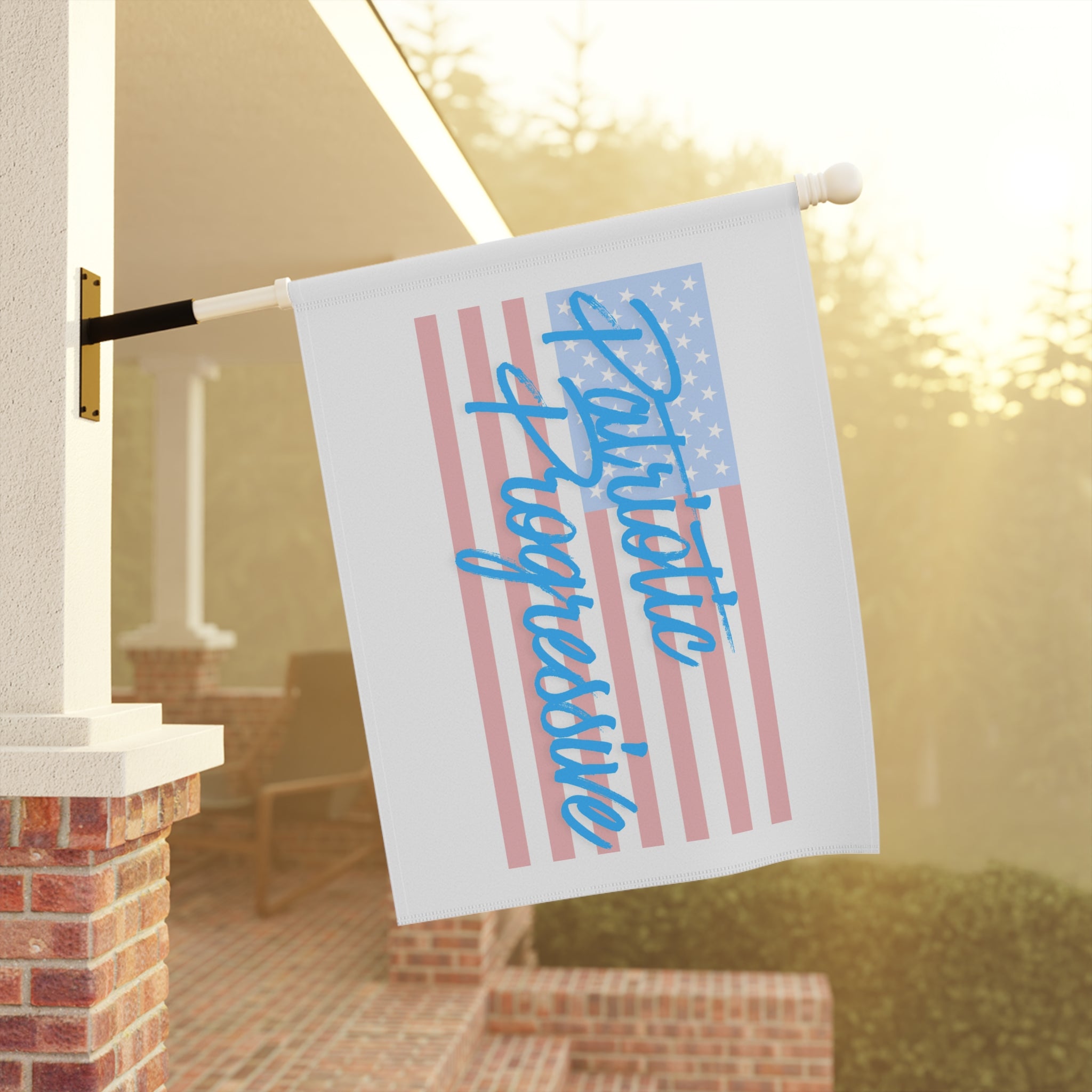 Patriotic Progressive Garden Flag – American Flag House Banner