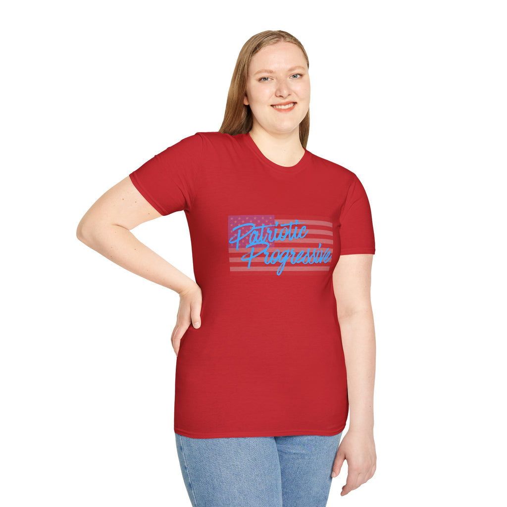 Patriotic Progressive T-Shirt — “Protect Our Planet” Environmental Activist Tee
