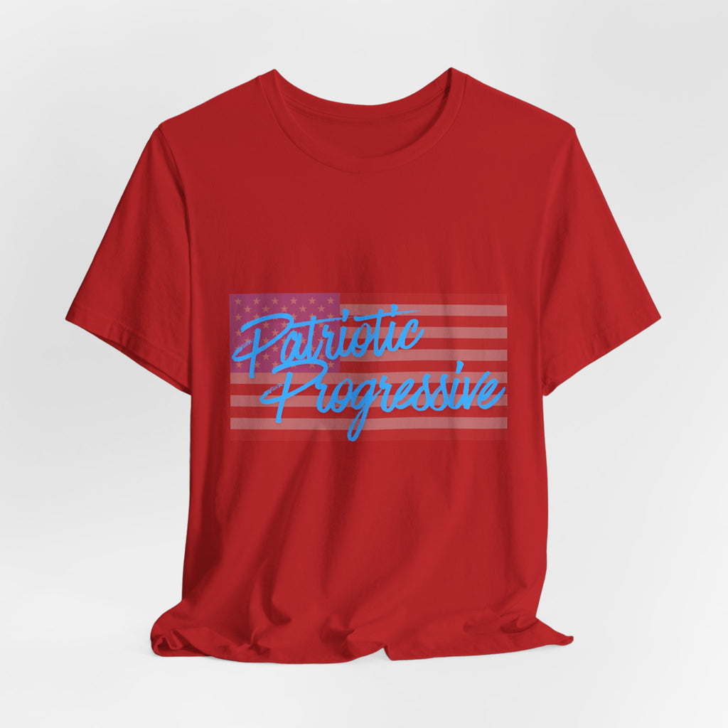 Patriotic Progressive Tee — "We Have More In Common Than You Think, Leftists Love This Country Too" Graphic T-Shirt