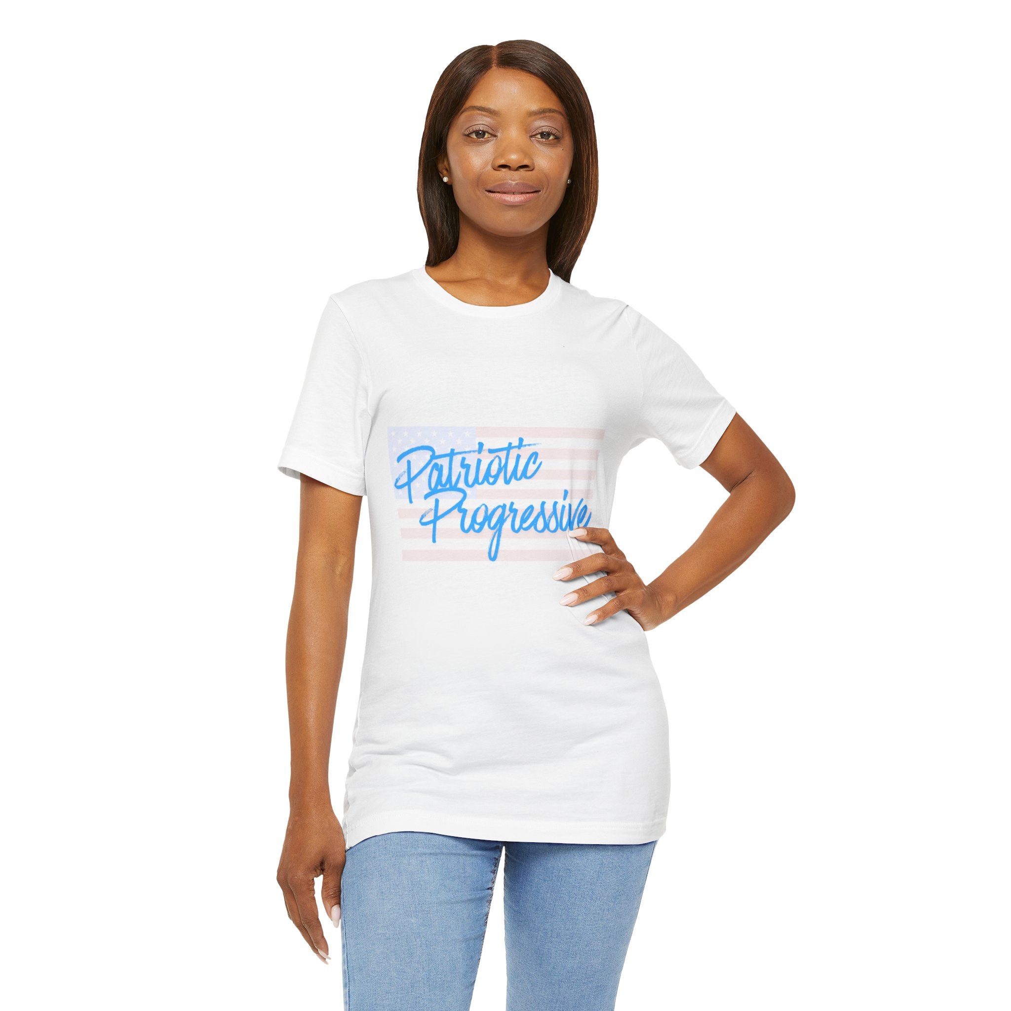 Patriotic Progressive Tee — "We Have More In Common Than You Think, Leftists Love This Country Too" Graphic T-Shirt