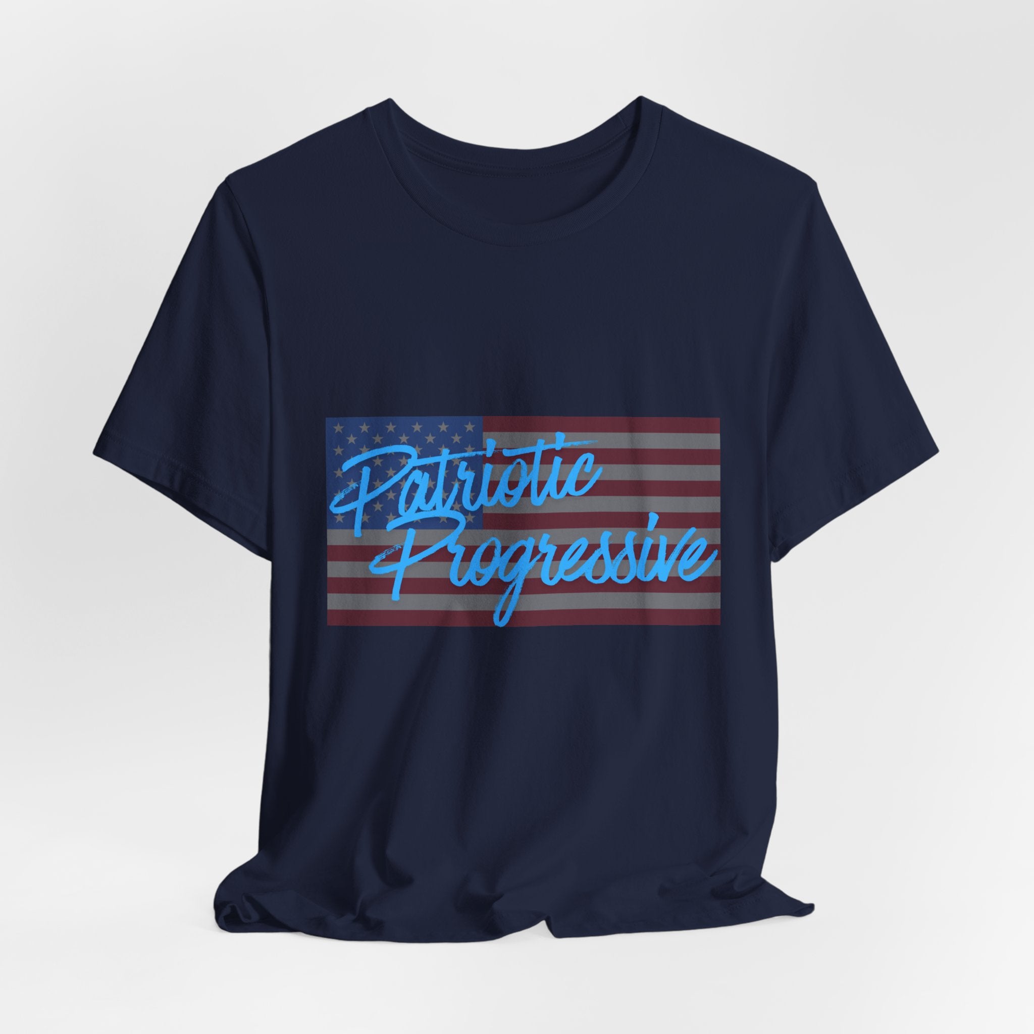 Patriotic Progressive Tee — "We Have More In Common Than You Think, Leftists Love This Country Too" Graphic T-Shirt