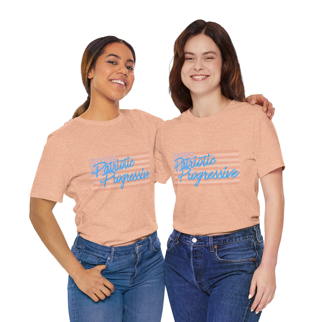Patriotic Progressive Tee — "We Have More In Common Than You Think, Leftists Love This Country Too" Graphic T-Shirt