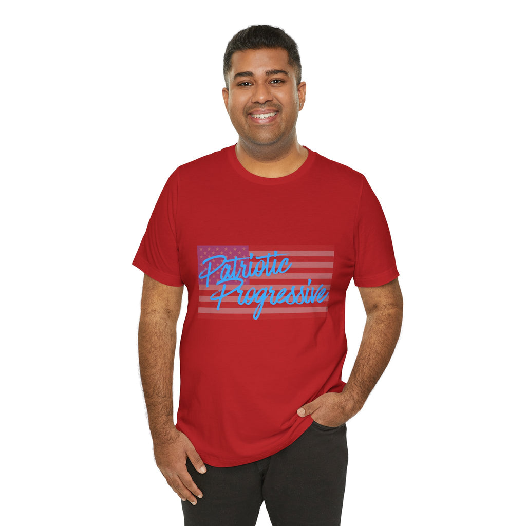 Patriotic Progressive Tee — "We Have More In Common Than You Think, Leftists Love This Country Too" Graphic T-Shirt