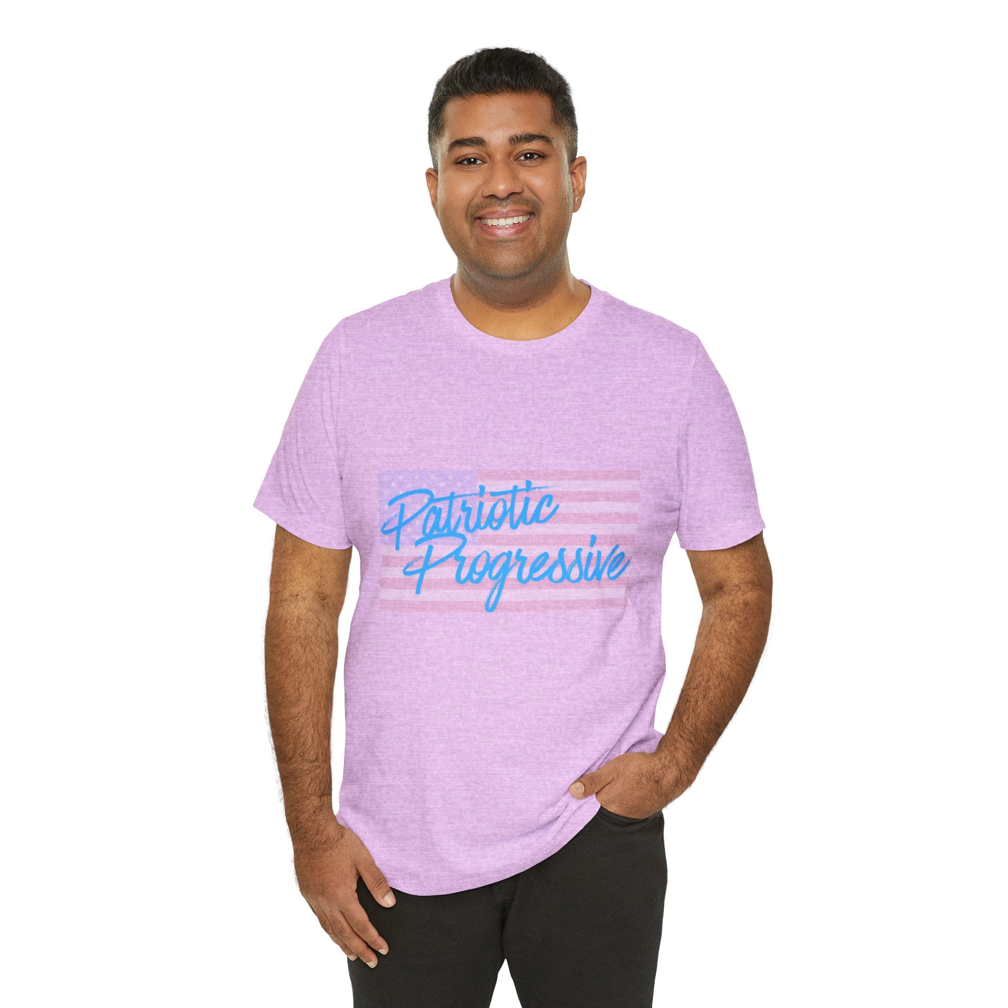 Patriotic Progressive Tee — "We Have More In Common Than You Think, Leftists Love This Country Too" Graphic T-Shirt