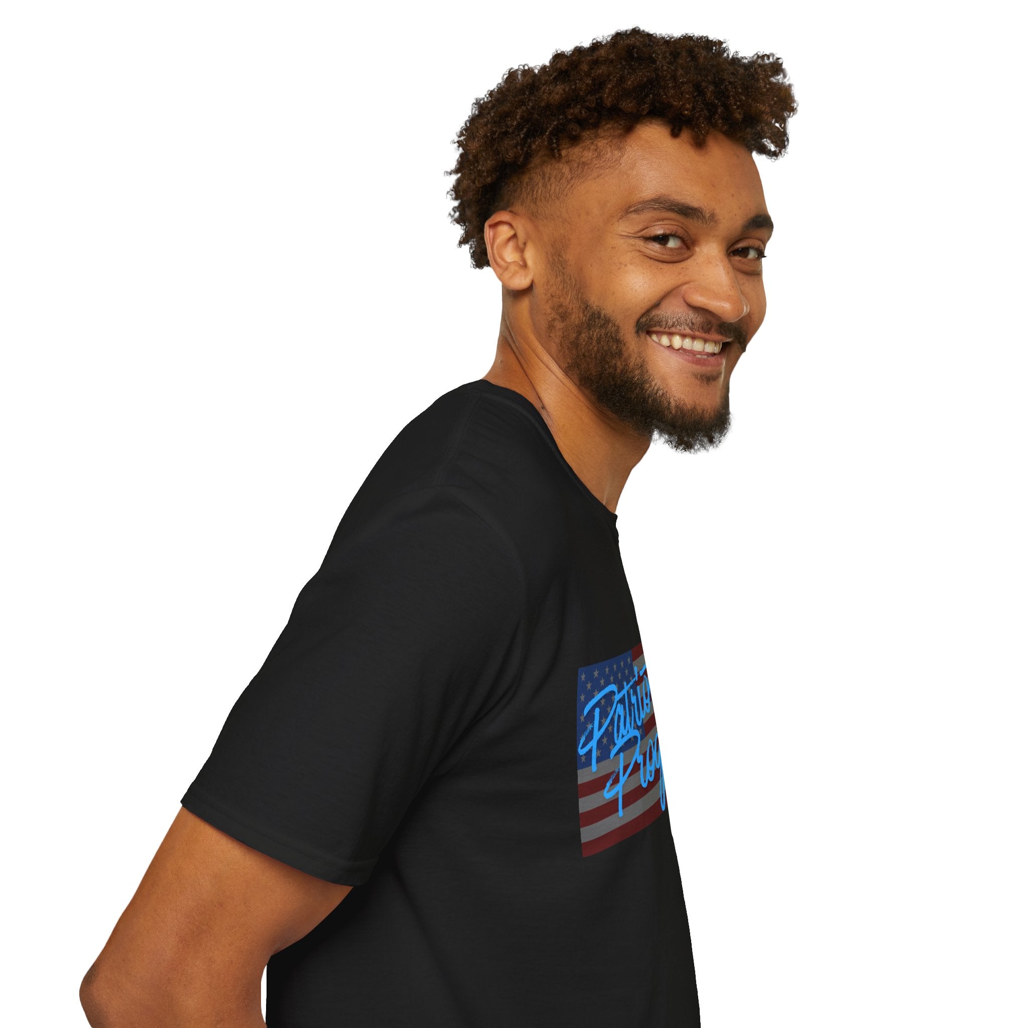 Patriotic Progressive T-Shirt — “Protect Our Planet” Environmental Activist Tee