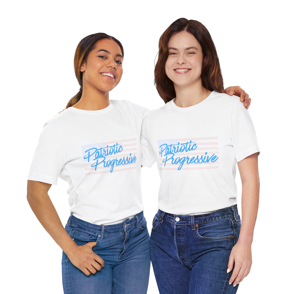 Patriotic Progressive Tee — "We Have More In Common Than You Think, Leftists Love This Country Too" Graphic T-Shirt