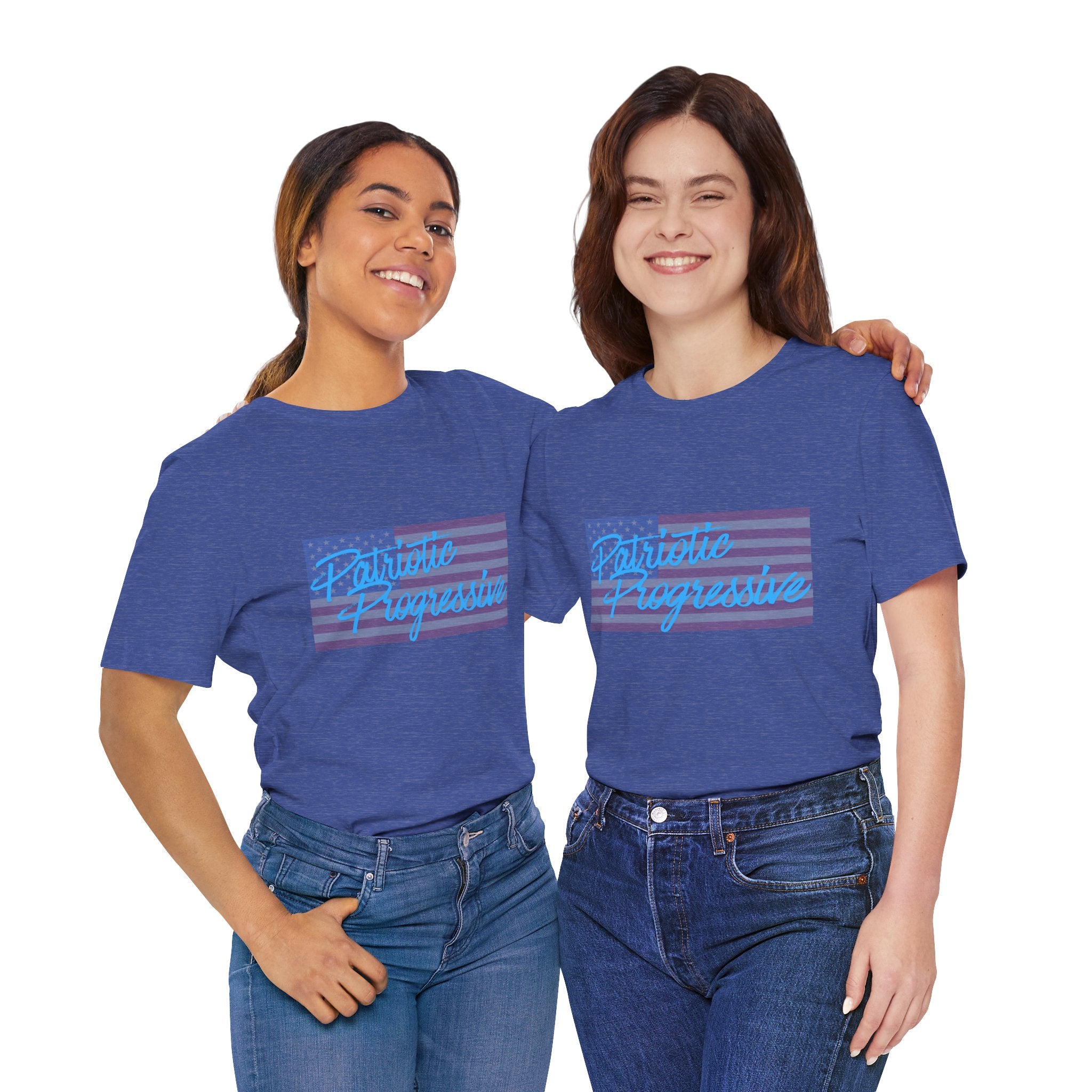 Patriotic Progressive Tee — "We Have More In Common Than You Think, Leftists Love This Country Too" Graphic T-Shirt