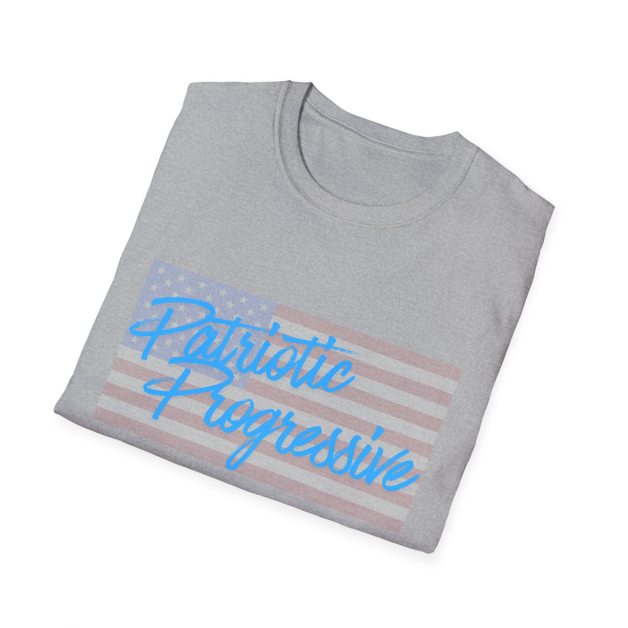 Patriotic Progressive / Armed Leftists Graphic T‑Shirt – Pro‑Gun Control Progressive Political Tee