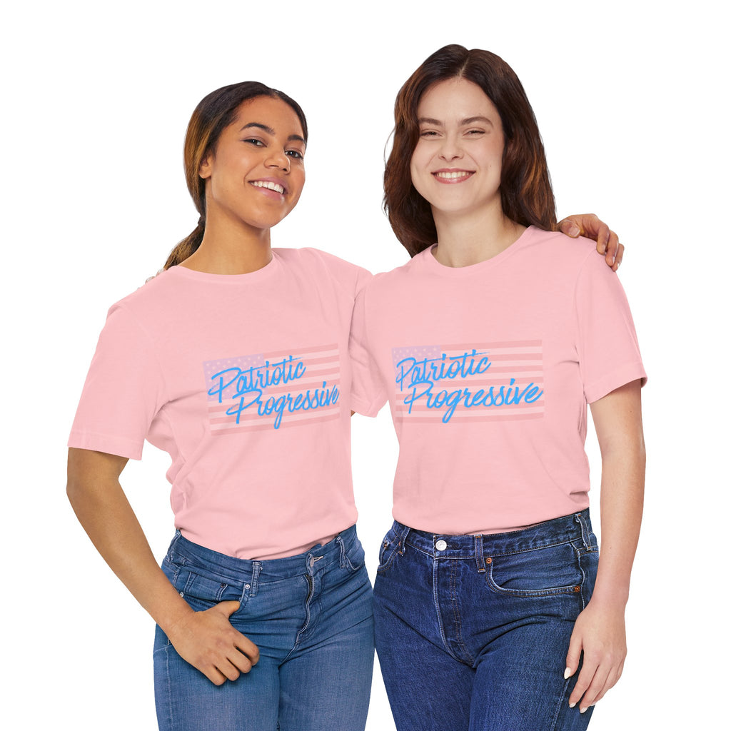 Patriotic Progressive Tee — "We Have More In Common Than You Think, Leftists Love This Country Too" Graphic T-Shirt