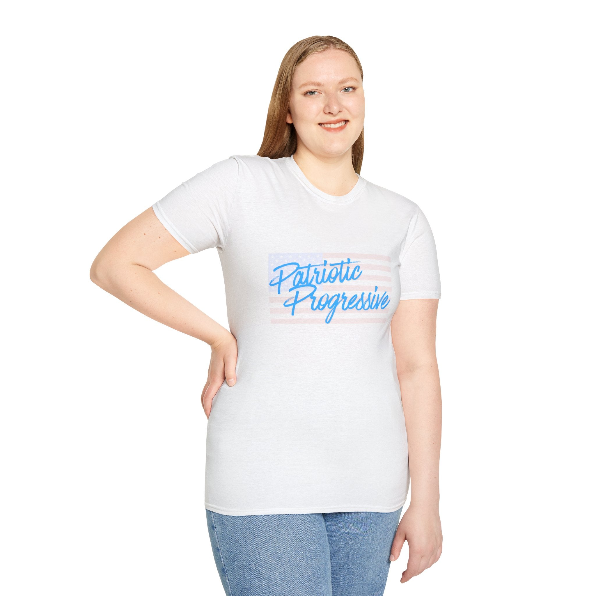 Patriotic Progressive T-Shirt — “Protect Our Planet” Environmental Activist Tee