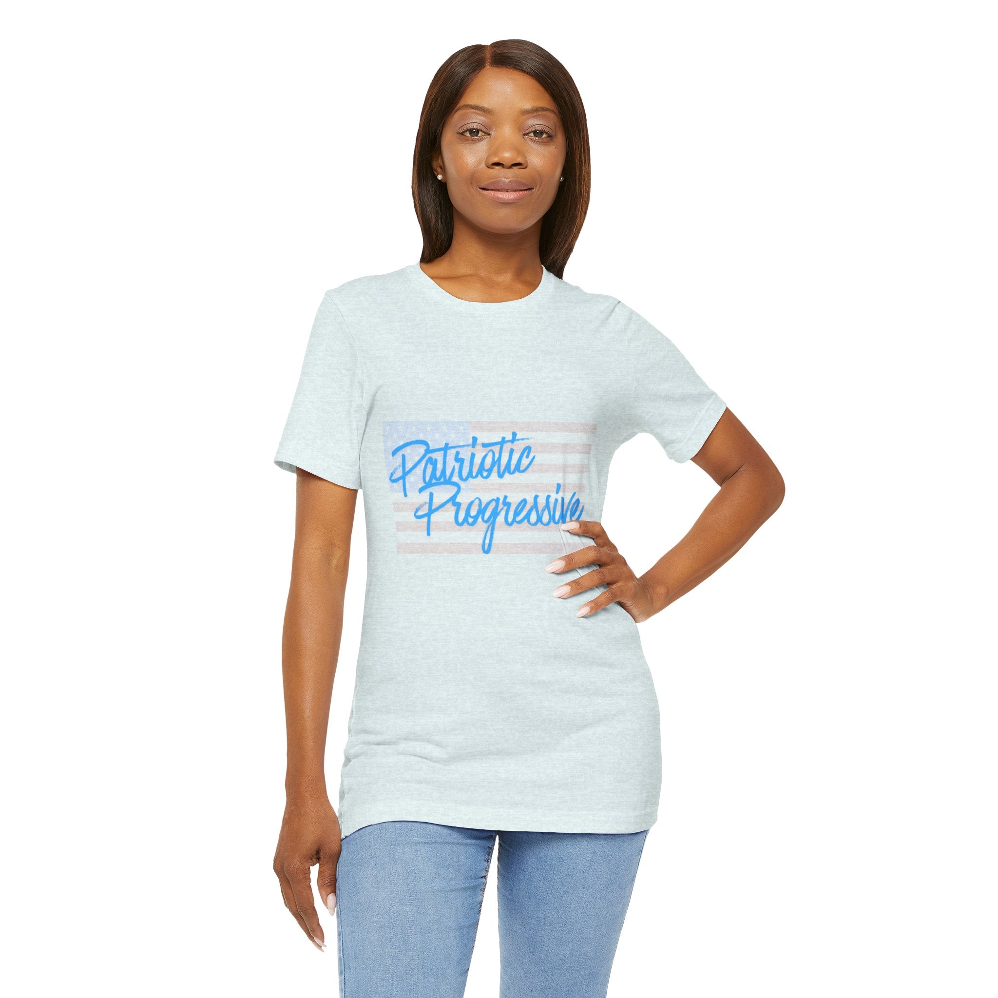 Patriotic Progressive Tee — "We Have More In Common Than You Think, Leftists Love This Country Too" Graphic T-Shirt