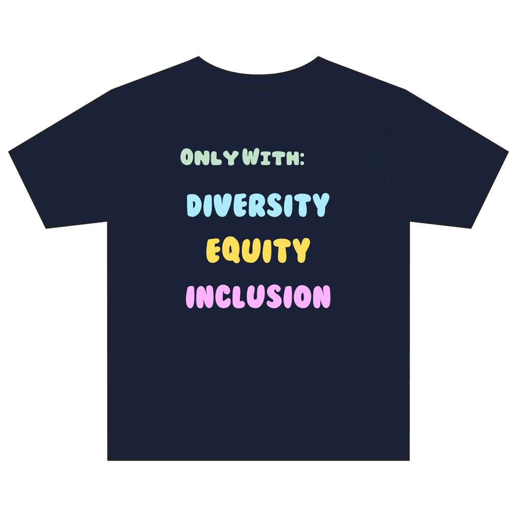 Kids "Brighter Days Ahead" Tee — Diversity, Equity & Inclusion Pastel Youth T-Shirt