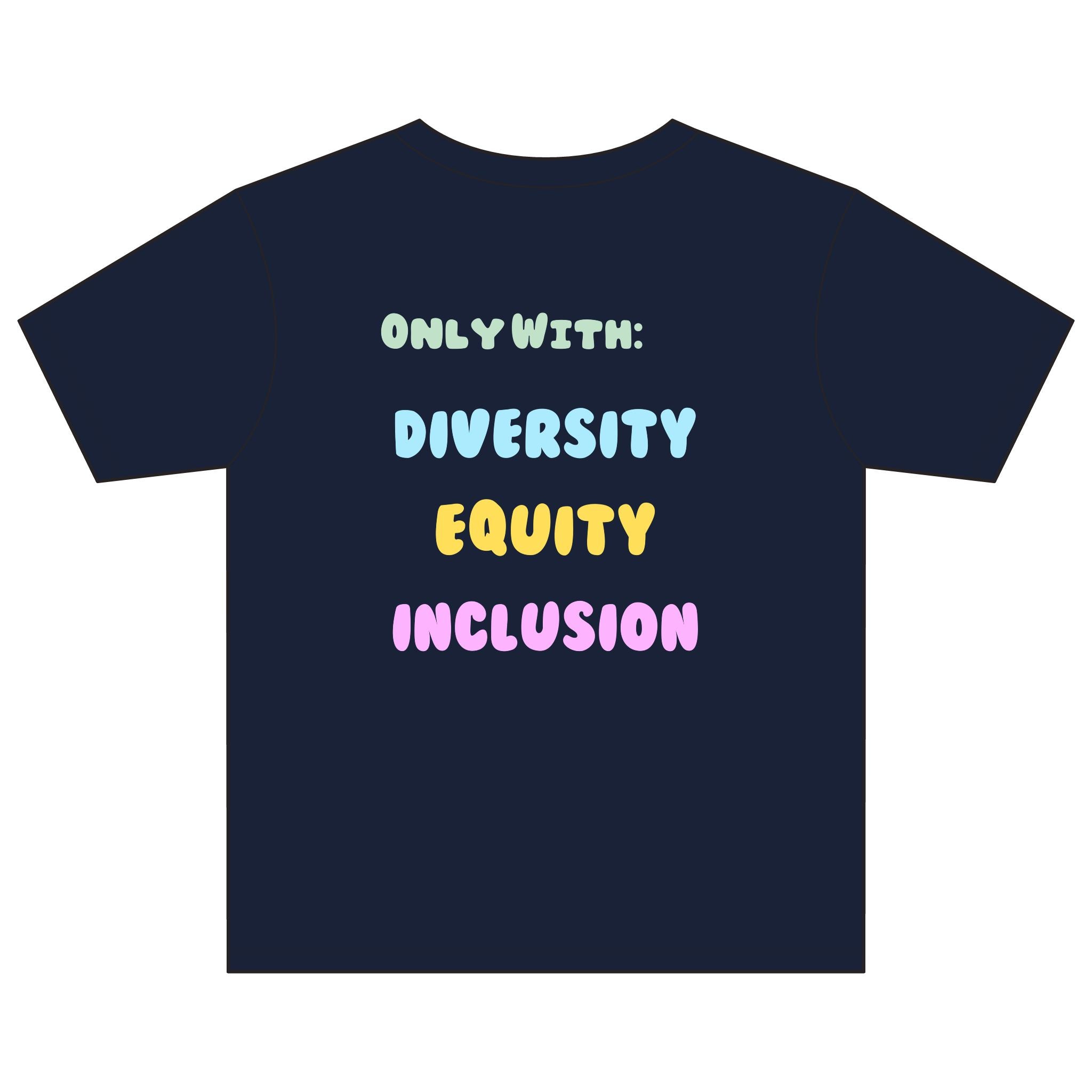 Kids "Brighter Days Ahead" Tee — Diversity, Equity & Inclusion Pastel Youth T-Shirt