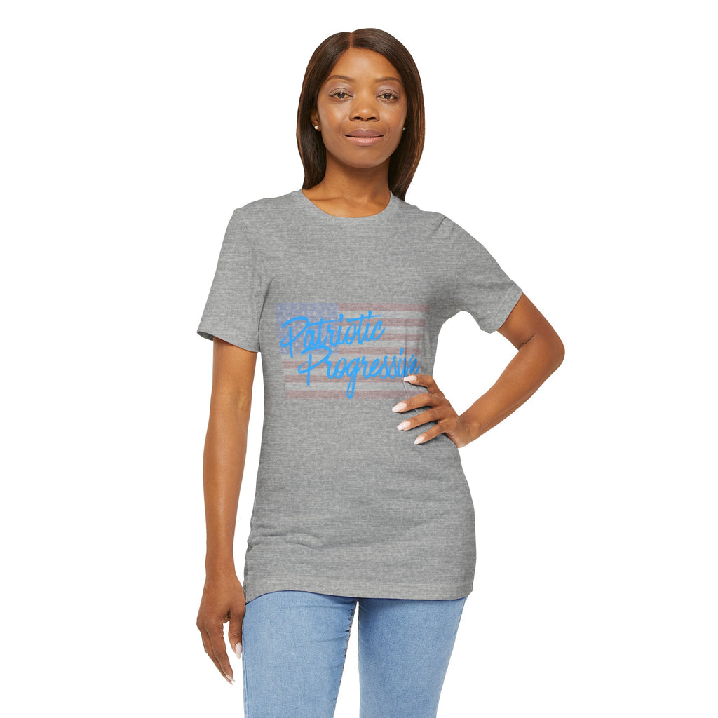 Patriotic Progressive Tee — "We Have More In Common Than You Think, Leftists Love This Country Too" Graphic T-Shirt