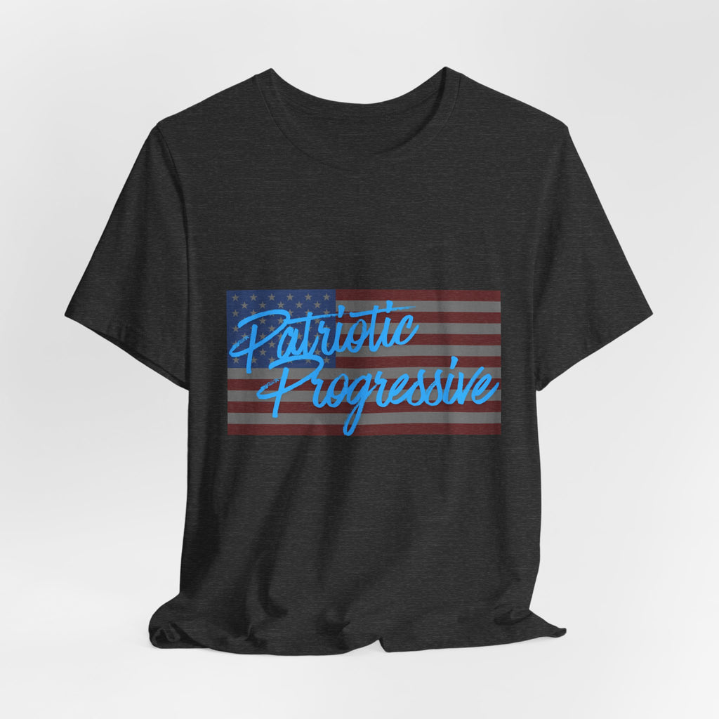 Patriotic Progressive Tee — "We Have More In Common Than You Think, Leftists Love This Country Too" Graphic T-Shirt