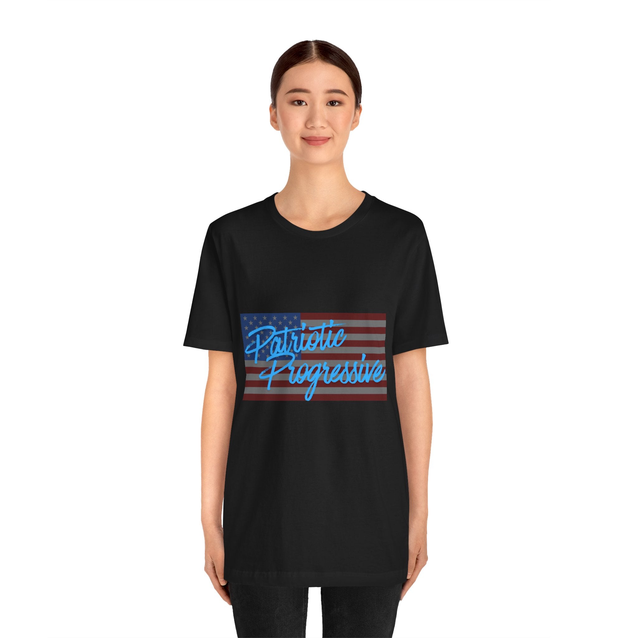 Patriotic Progressive Tee — "We Have More In Common Than You Think, Leftists Love This Country Too" Graphic T-Shirt