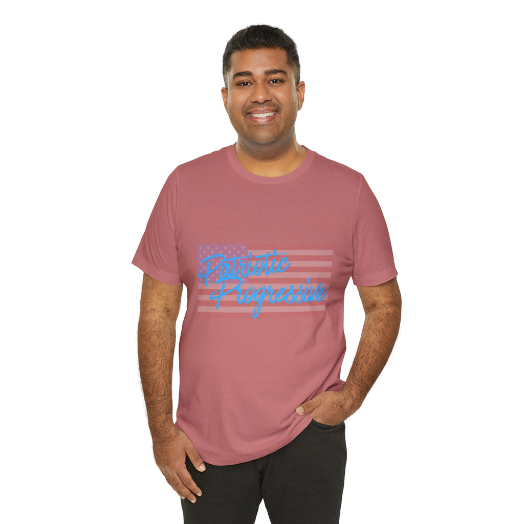 Patriotic Progressive Tee — "We Have More In Common Than You Think, Leftists Love This Country Too" Graphic T-Shirt