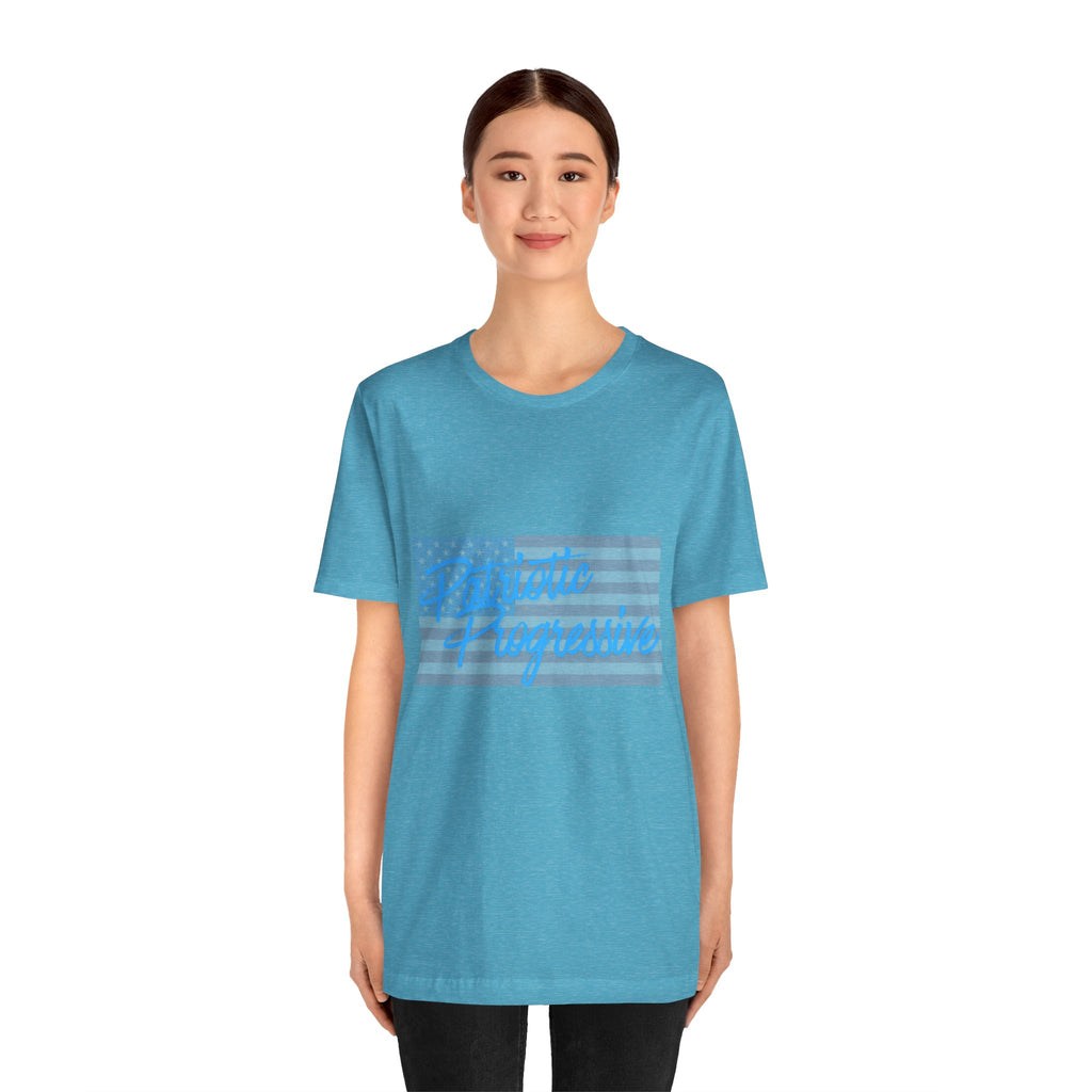 Patriotic Progressive Tee — "We Have More In Common Than You Think, Leftists Love This Country Too" Graphic T-Shirt