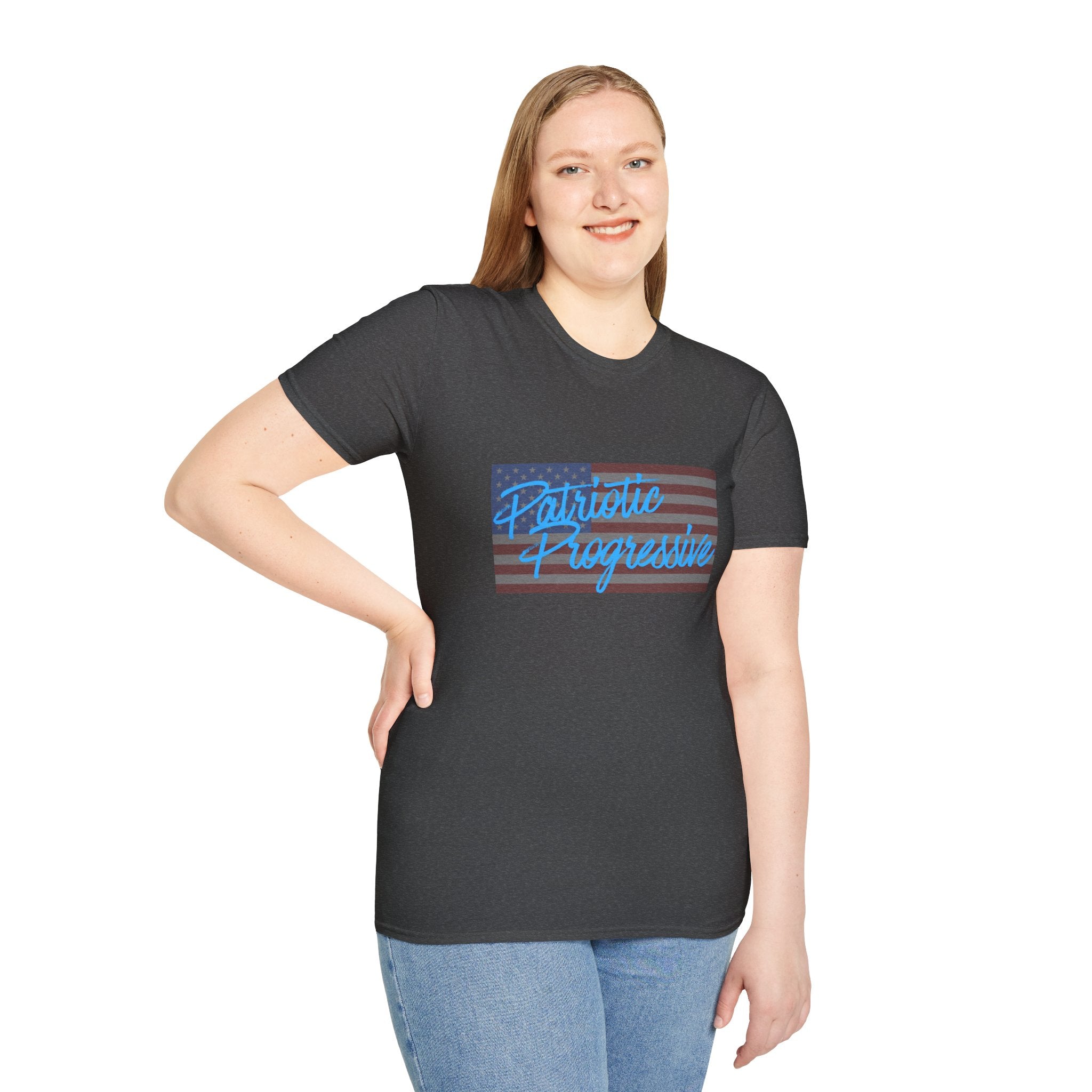 Patriotic Progressive T-Shirt — “Protect Our Planet” Environmental Activist Tee