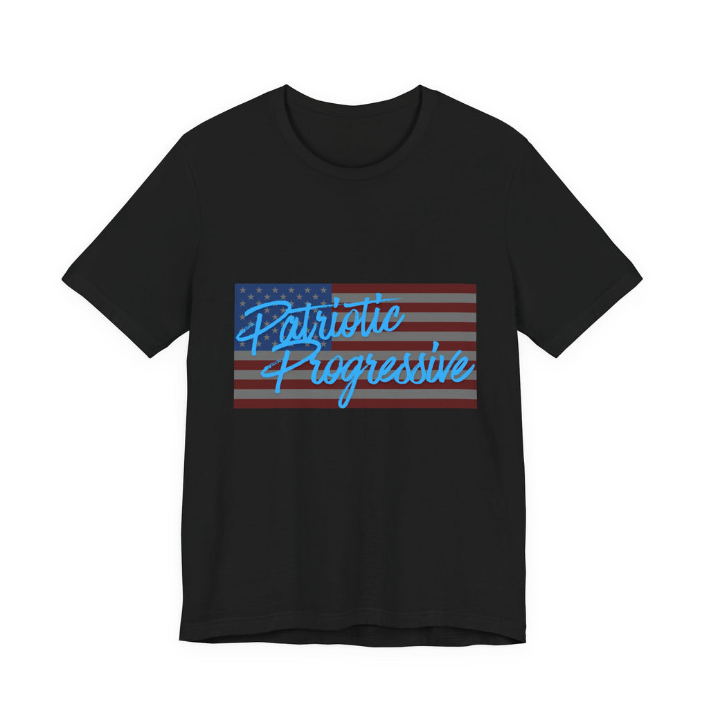 Patriotic Progressive Tee — "We Have More In Common Than You Think, Leftists Love This Country Too" Graphic T-Shirt