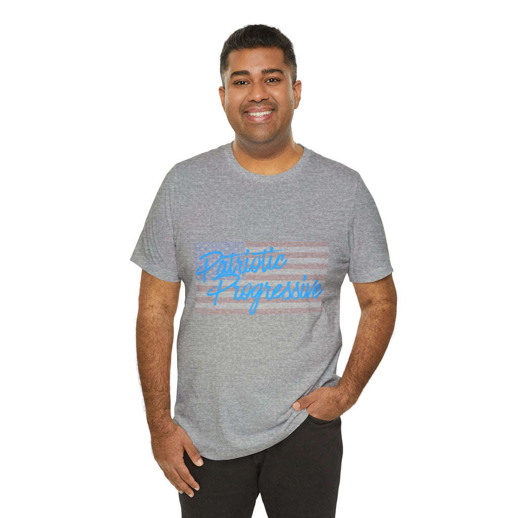 Patriotic Progressive Tee — "We Have More In Common Than You Think, Leftists Love This Country Too" Graphic T-Shirt