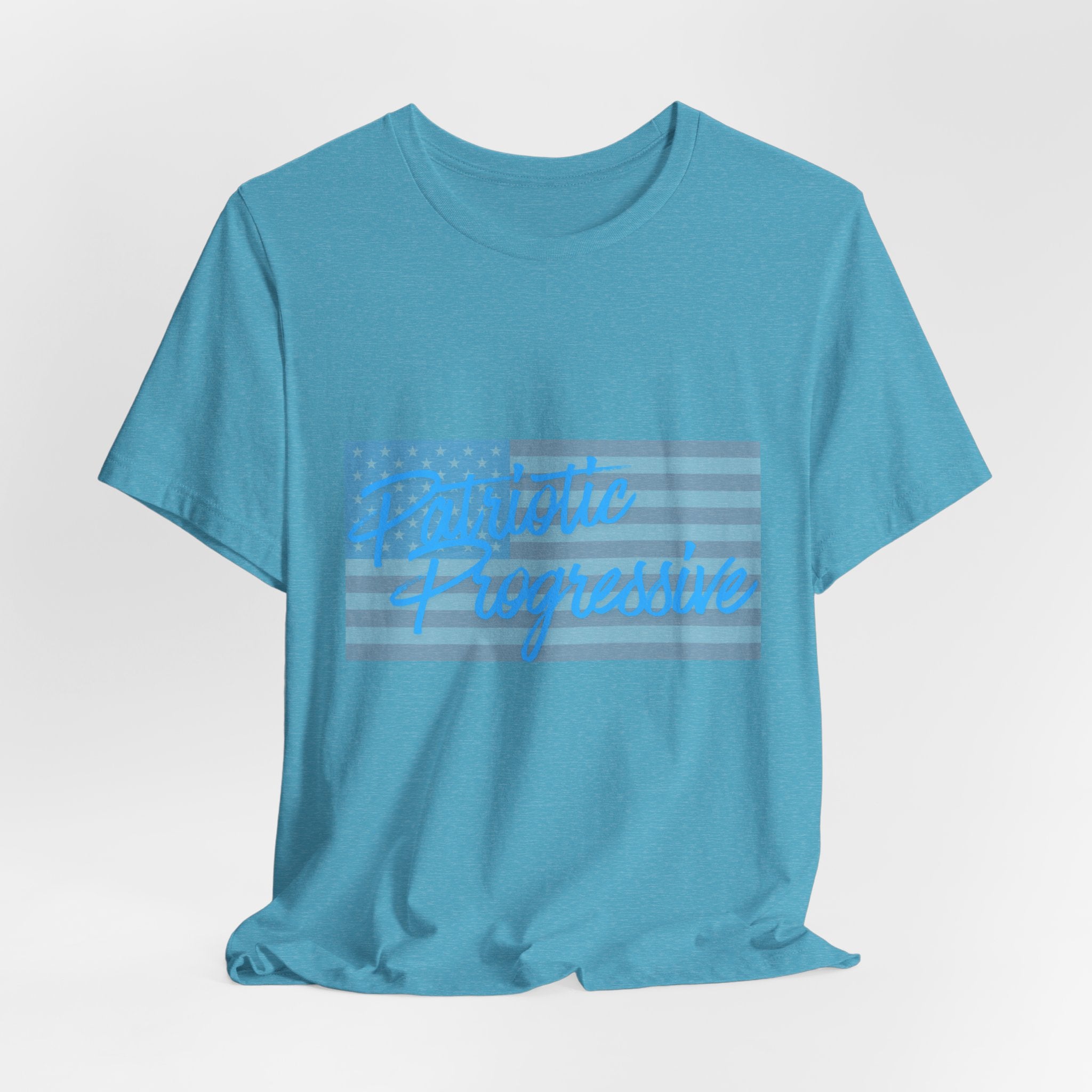 Patriotic Progressive Tee — "We Have More In Common Than You Think, Leftists Love This Country Too" Graphic T-Shirt