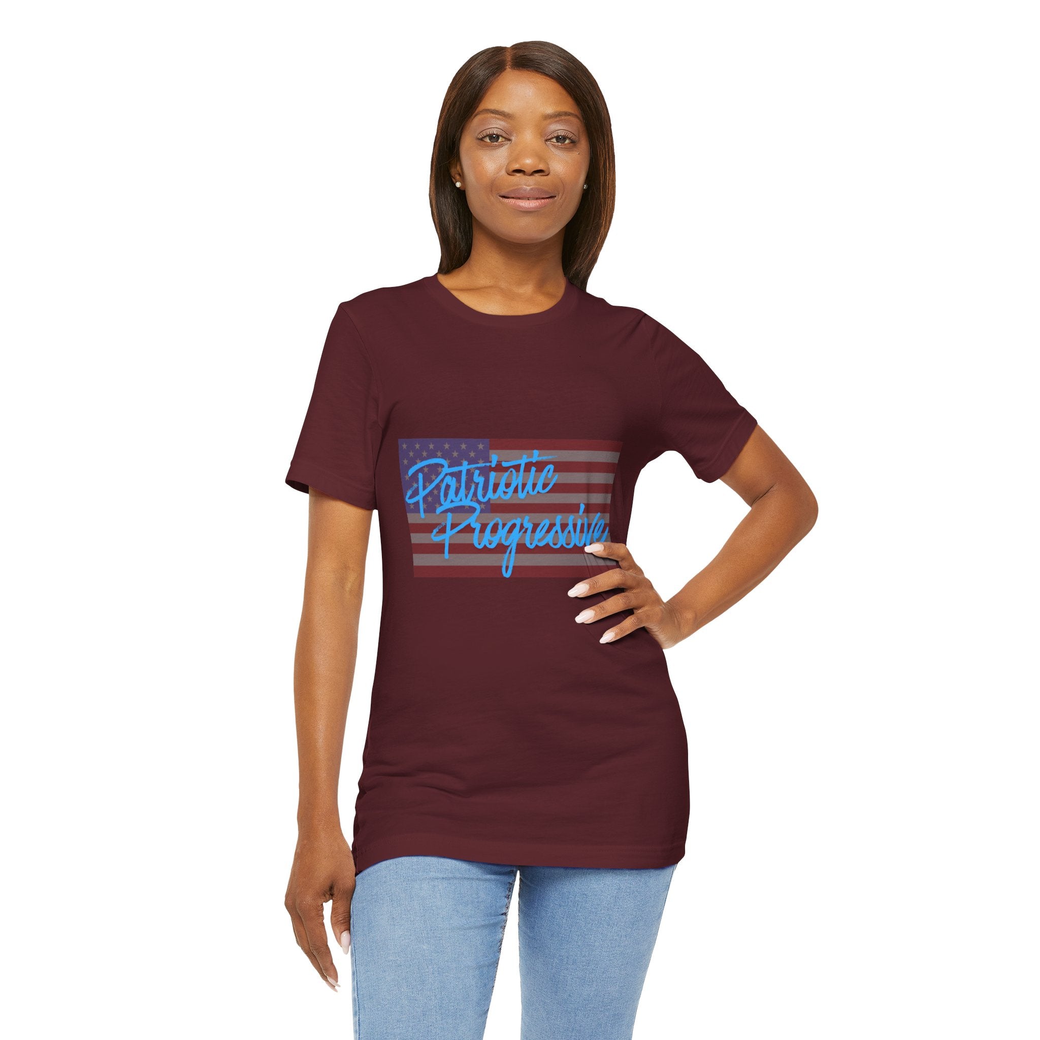 Patriotic Progressive Tee — "We Have More In Common Than You Think, Leftists Love This Country Too" Graphic T-Shirt