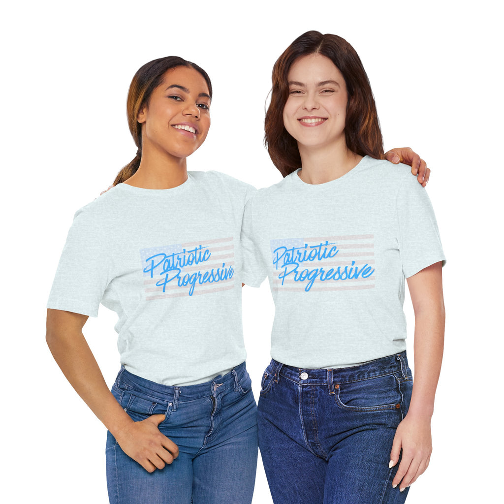 Patriotic Progressive Tee — "We Have More In Common Than You Think, Leftists Love This Country Too" Graphic T-Shirt