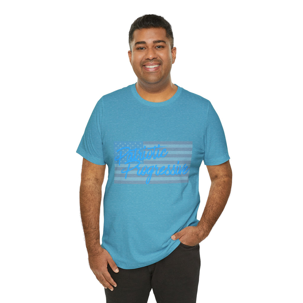 Patriotic Progressive Tee — "We Have More In Common Than You Think, Leftists Love This Country Too" Graphic T-Shirt