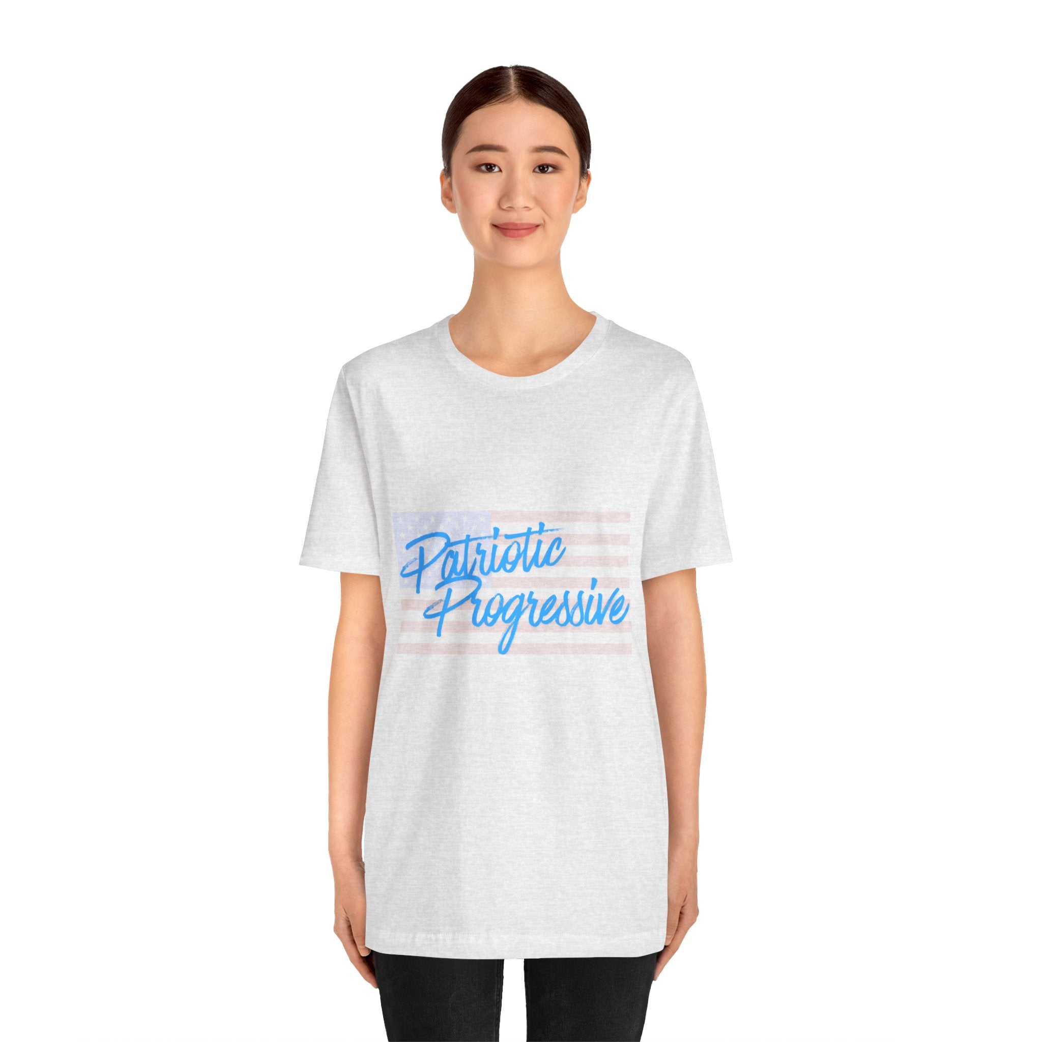 Patriotic Progressive Tee — "We Have More In Common Than You Think, Leftists Love This Country Too" Graphic T-Shirt