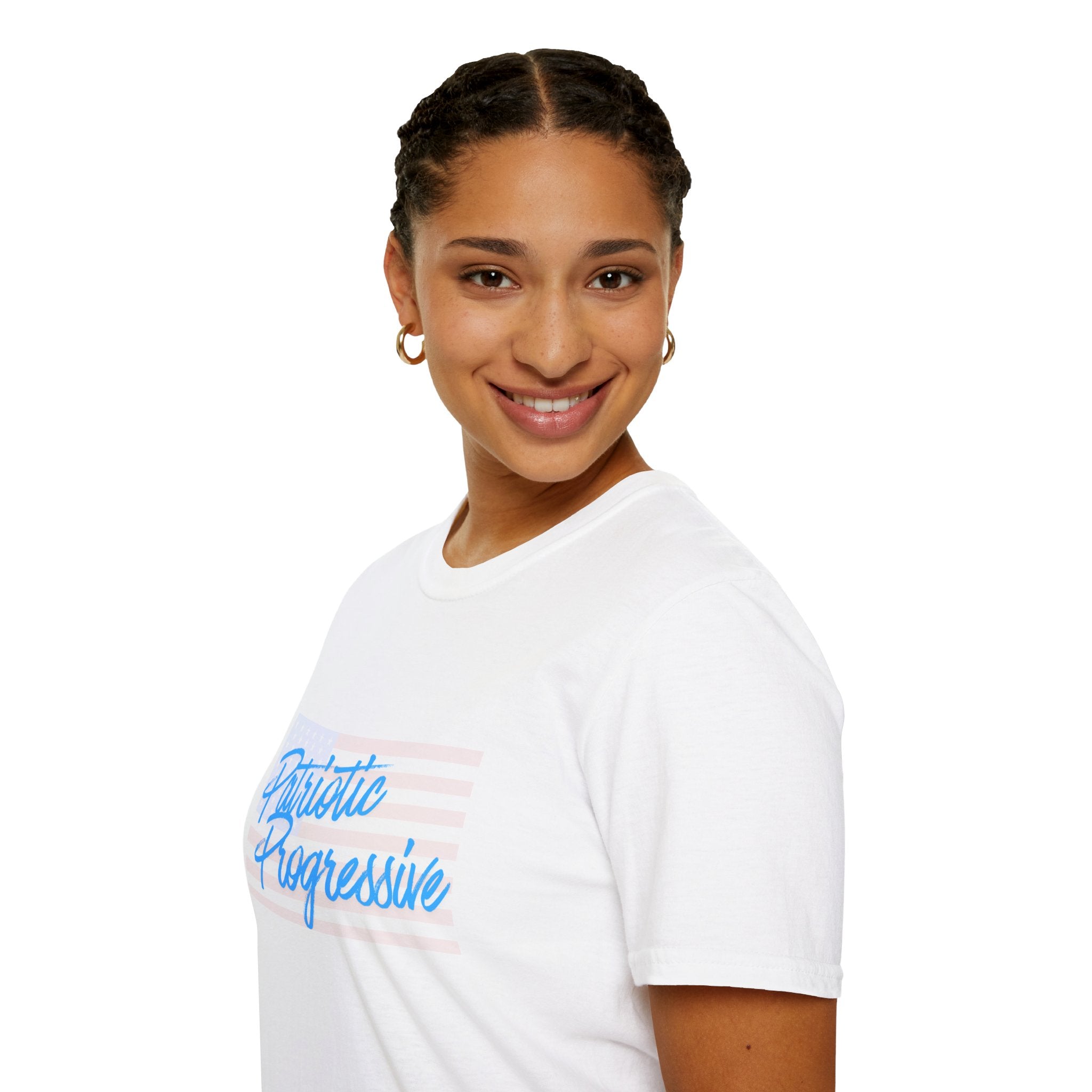 Patriotic Progressive T-Shirt — “Protect Our Planet” Environmental Activist Tee