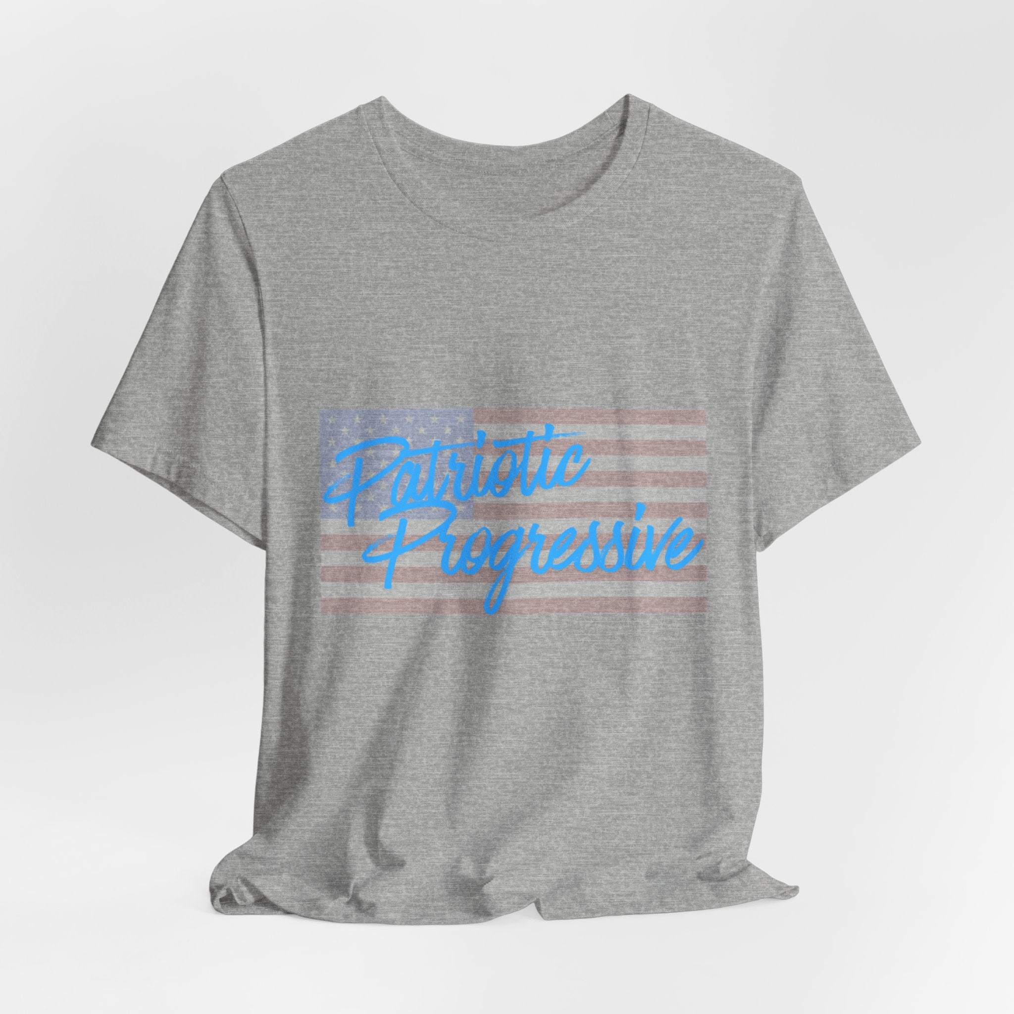 Patriotic Progressive Tee — "We Have More In Common Than You Think, Leftists Love This Country Too" Graphic T-Shirt
