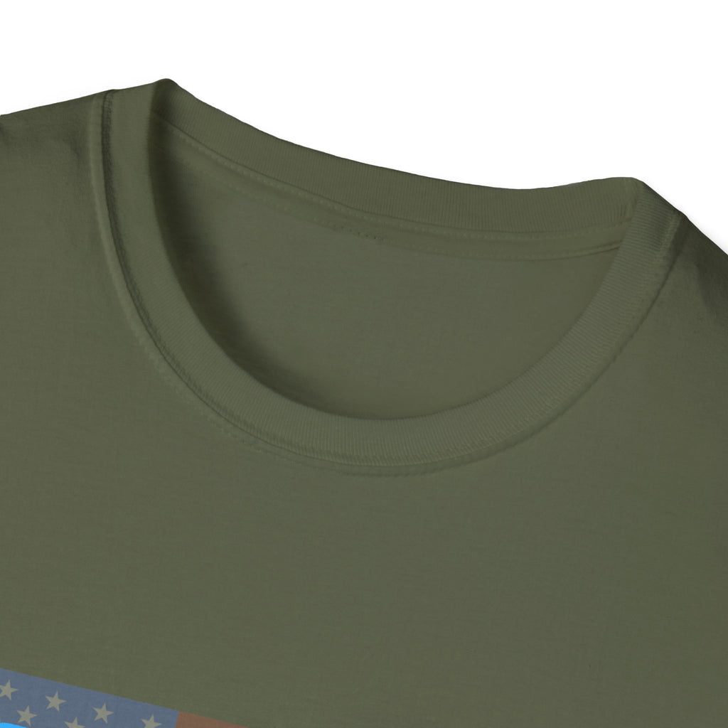 Patriotic Progressive T-Shirt — “Protect Our Planet” Environmental Activist Tee