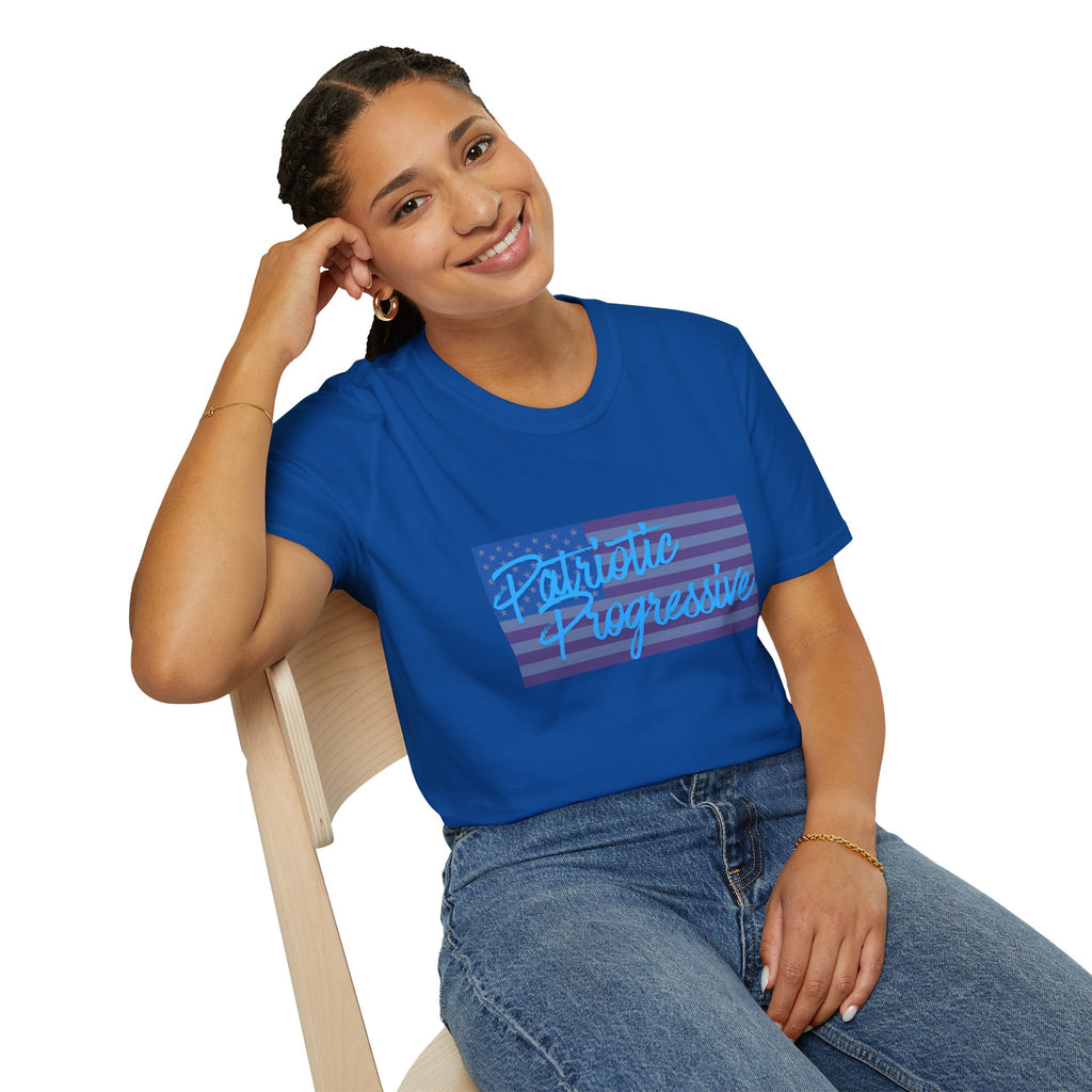 Patriotic Progressive T-Shirt — “Protect Our Planet” Environmental Activist Tee