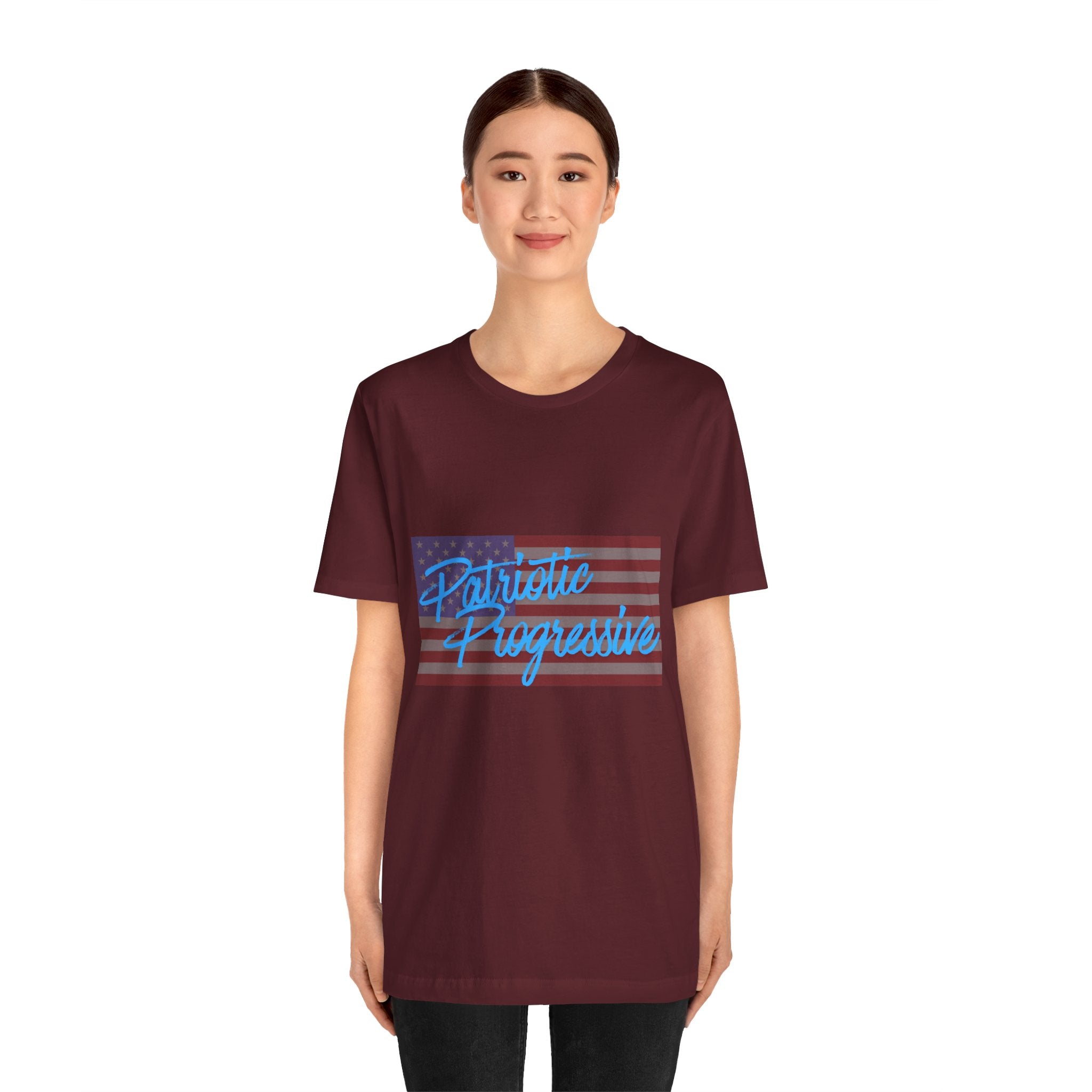 Patriotic Progressive Tee — "We Have More In Common Than You Think, Leftists Love This Country Too" Graphic T-Shirt