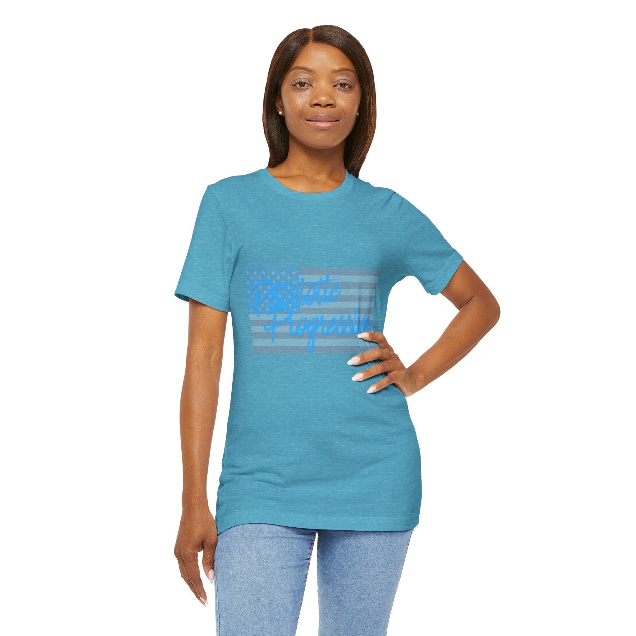 Patriotic Progressive Tee — "We Have More In Common Than You Think, Leftists Love This Country Too" Graphic T-Shirt