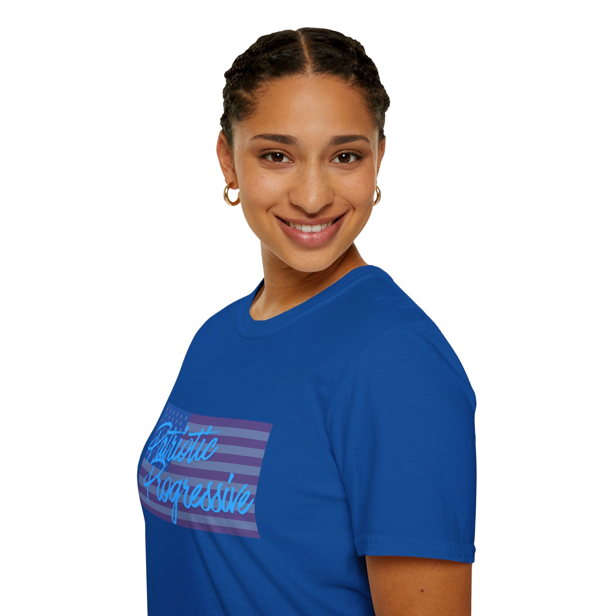 Patriotic Progressive T-Shirt — “Protect Our Planet” Environmental Activist Tee