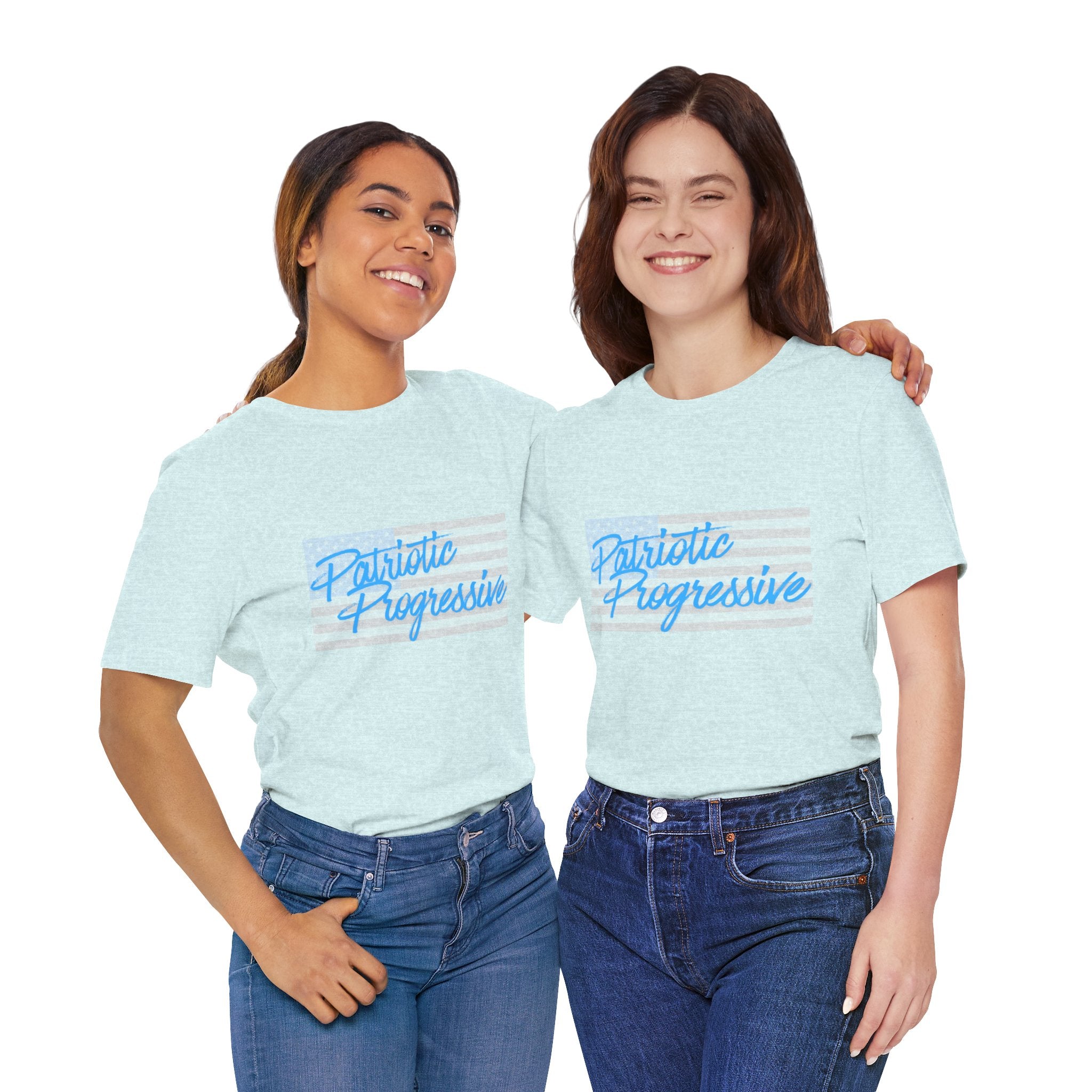 Patriotic Progressive Tee — "We Have More In Common Than You Think, Leftists Love This Country Too" Graphic T-Shirt